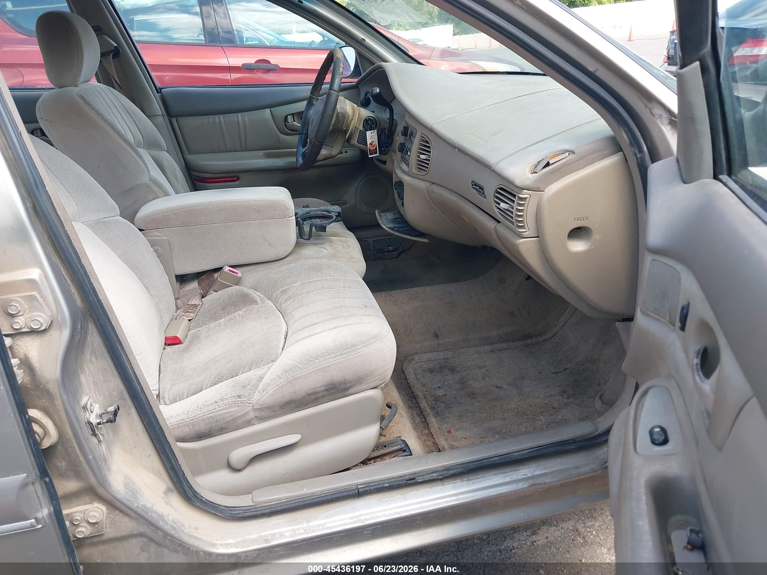1999 Buick Century Custom Золотой vin: 2G4WS52M7X1484941