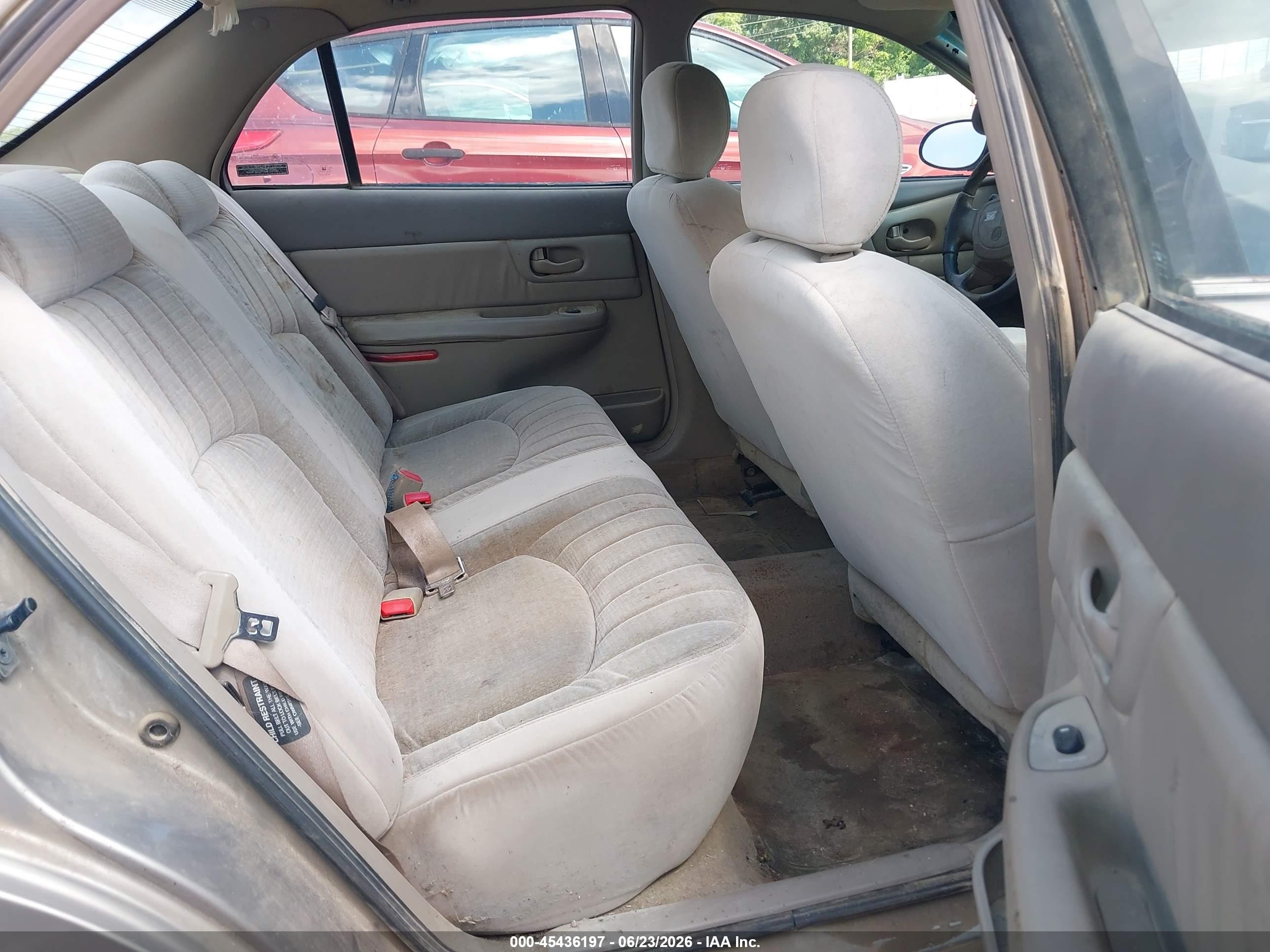 1999 Buick Century Custom Золотой vin: 2G4WS52M7X1484941