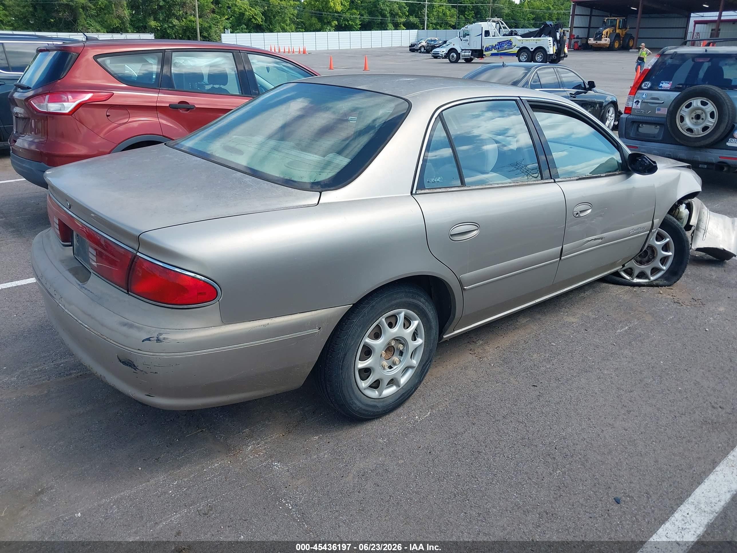 1999 Buick Century Custom Золотой vin: 2G4WS52M7X1484941