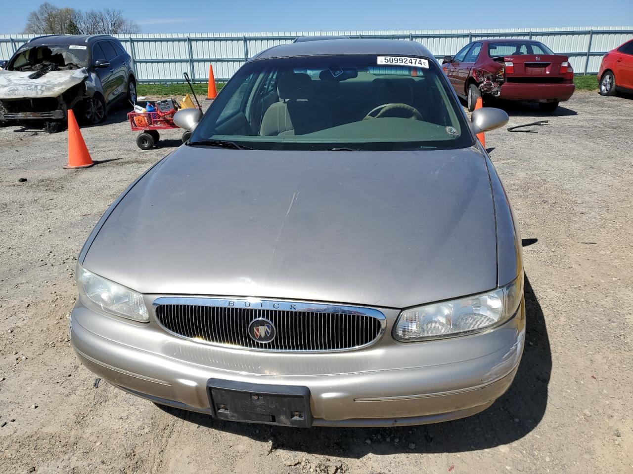 1998 Buick Century Custom Tan vin: 2G4WS52MXW1612314