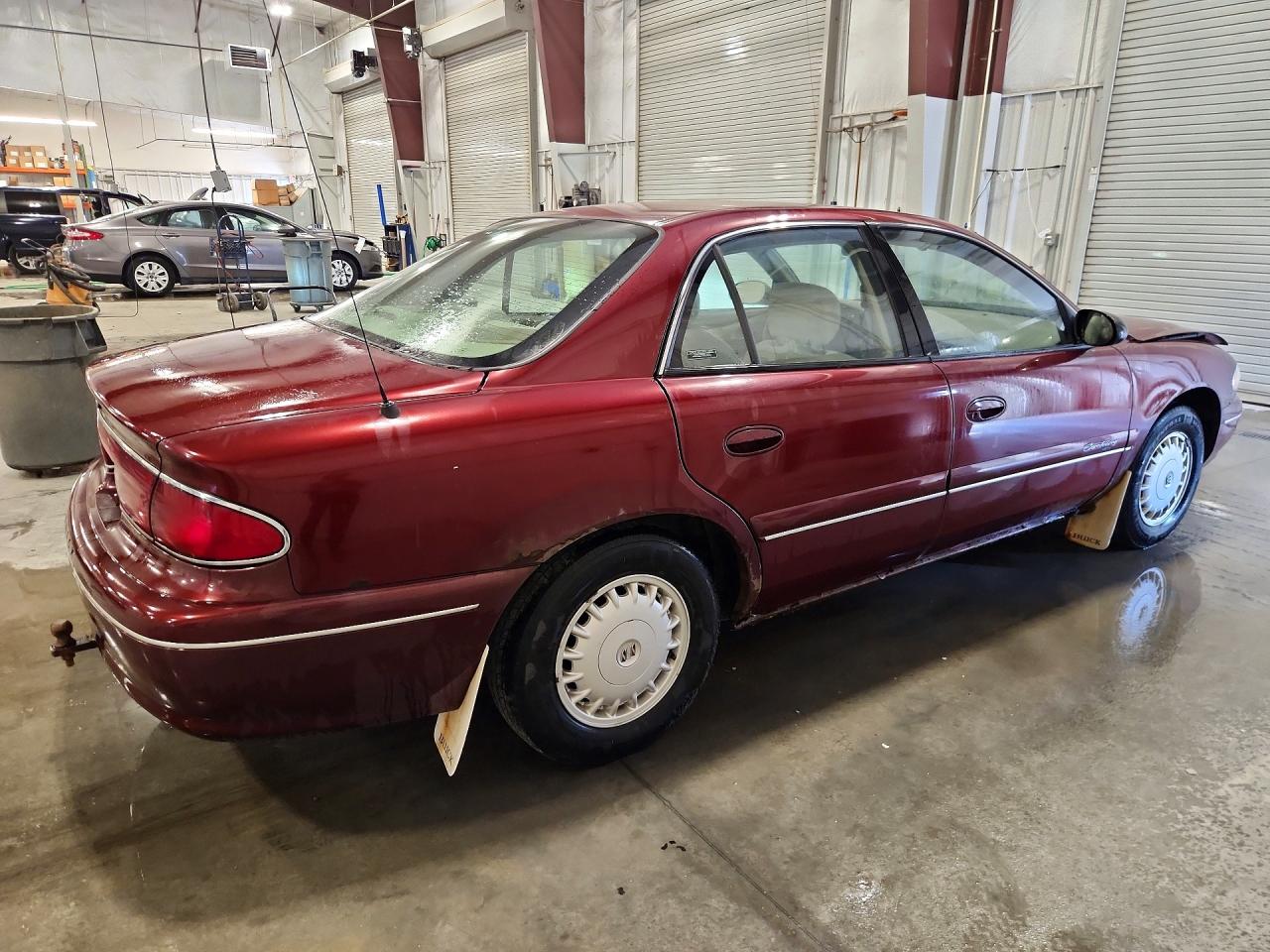 1999 Buick Century Custom Бордовый vin: 2G4WS52MXX1420747