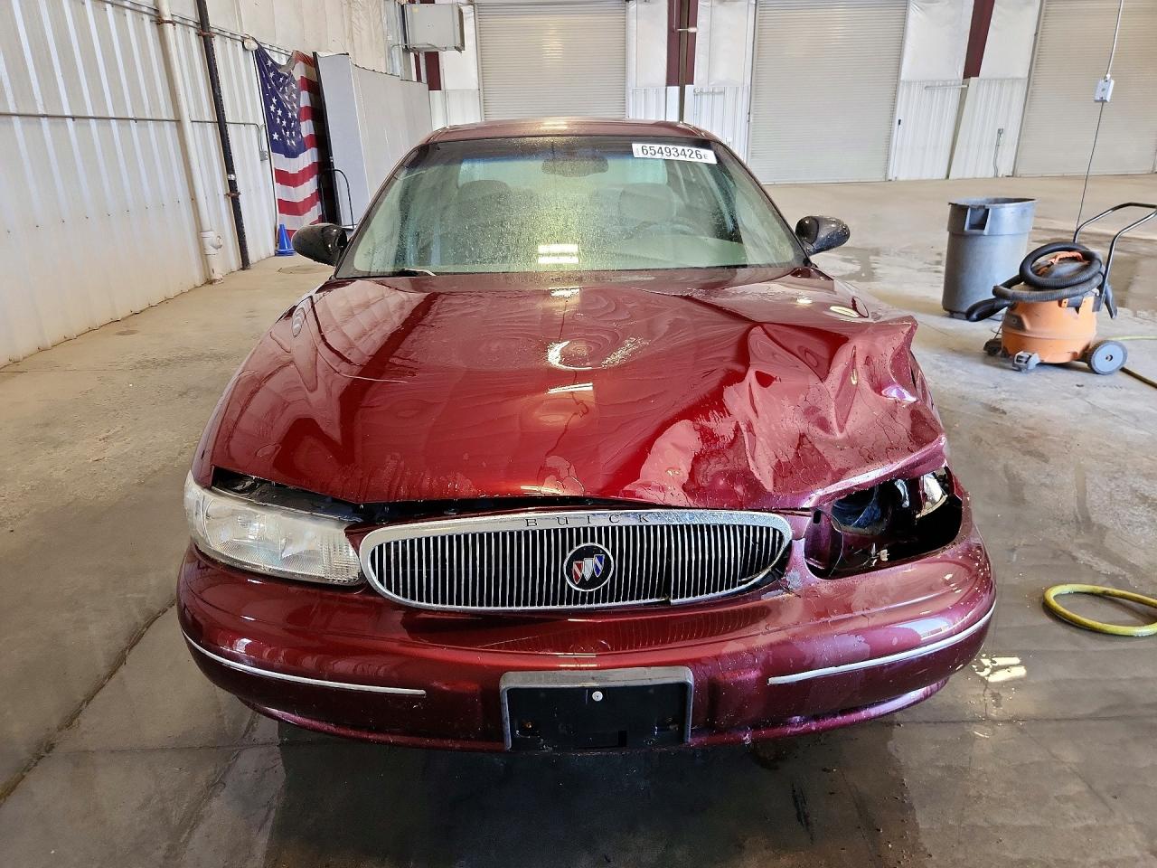 1999 Buick Century Custom Бордовый vin: 2G4WS52MXX1420747