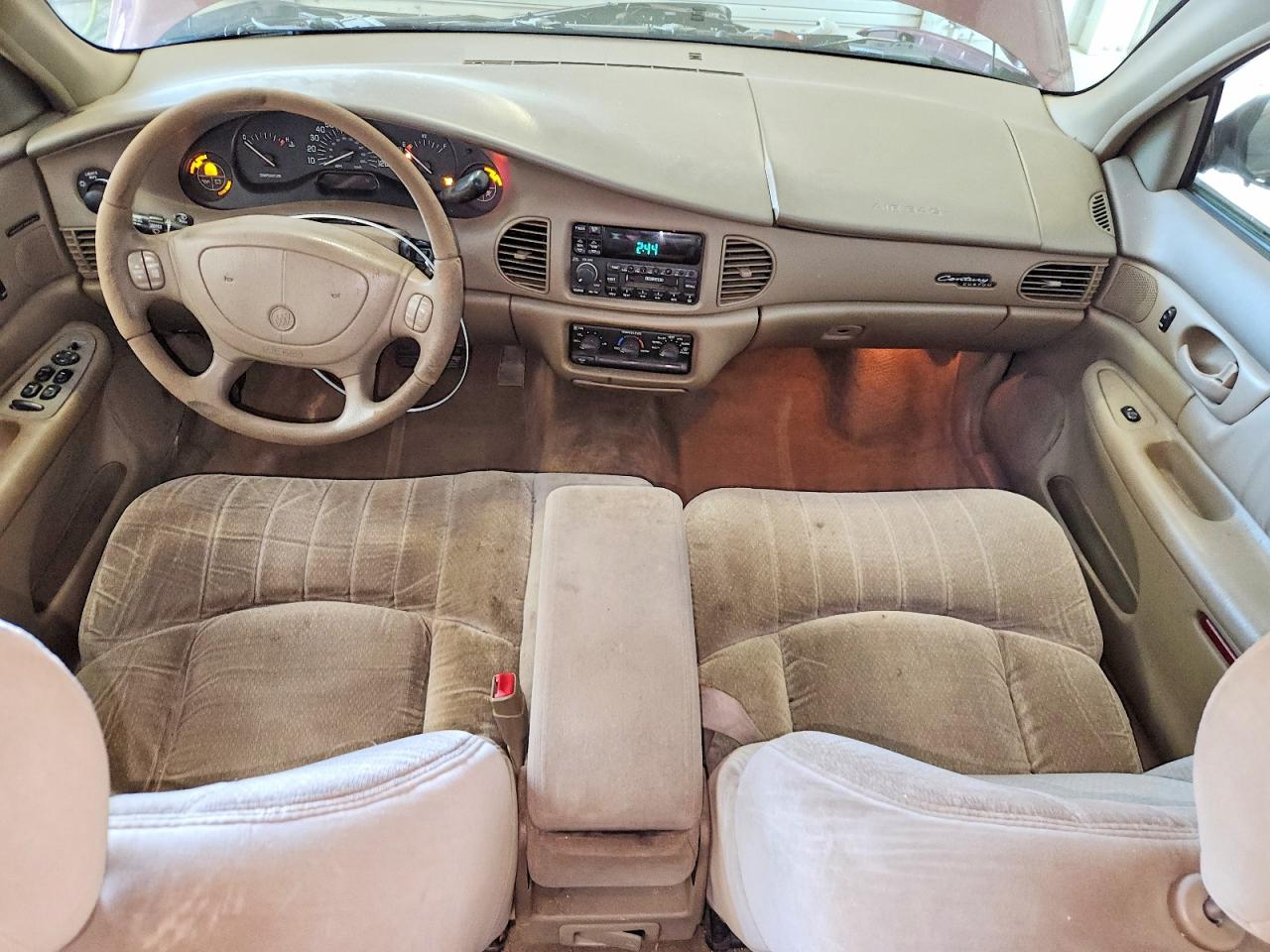 1999 Buick Century Custom Бордовый vin: 2G4WS52MXX1420747