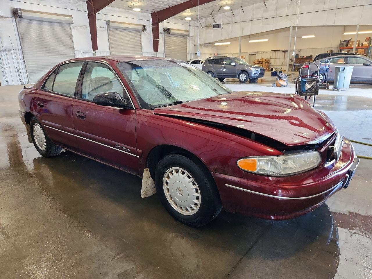 1999 Buick Century Custom Бордовый vin: 2G4WS52MXX1420747