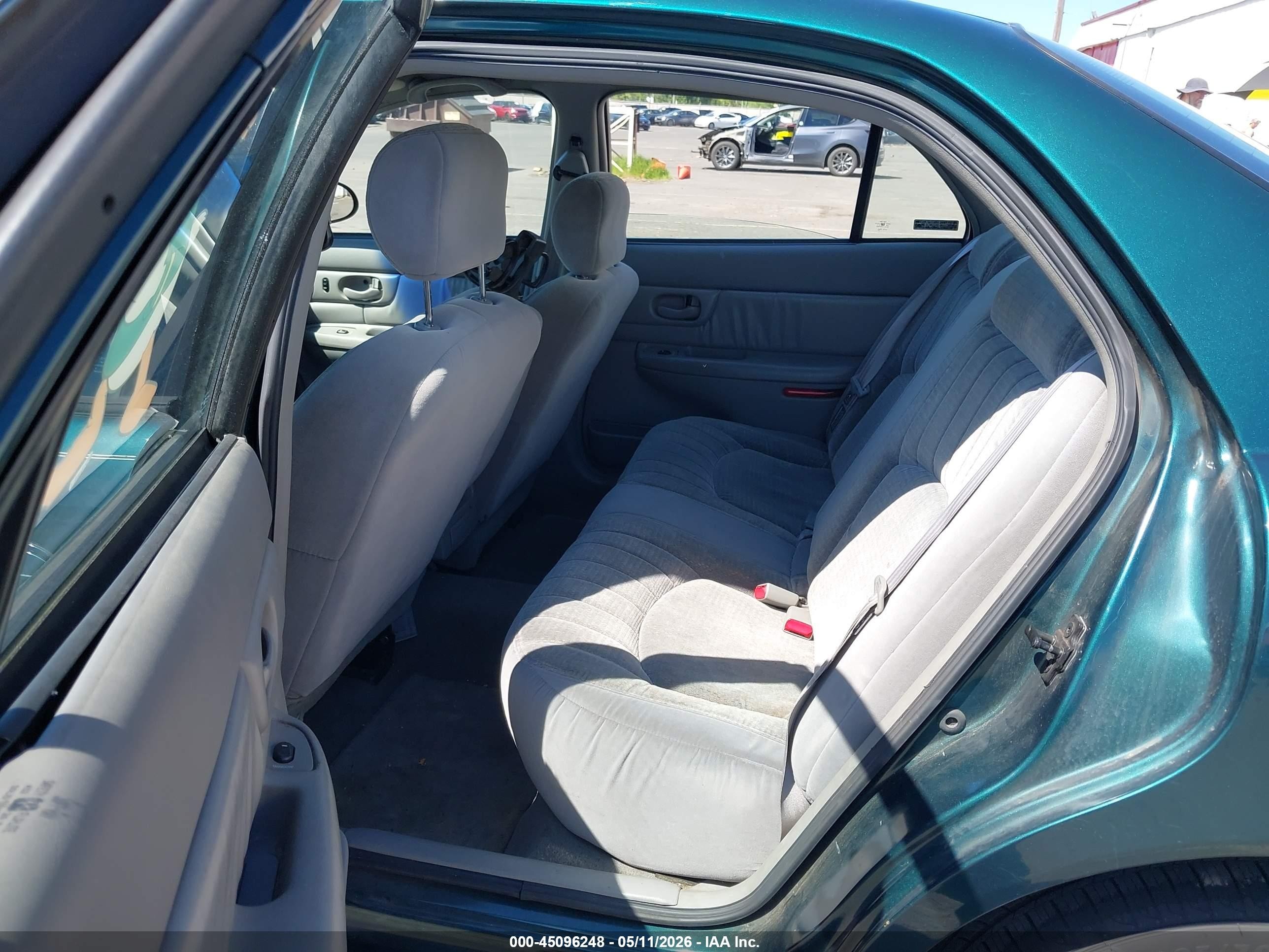 1999 Buick Century Custom Green vin: 2G4WS52MXX1607261