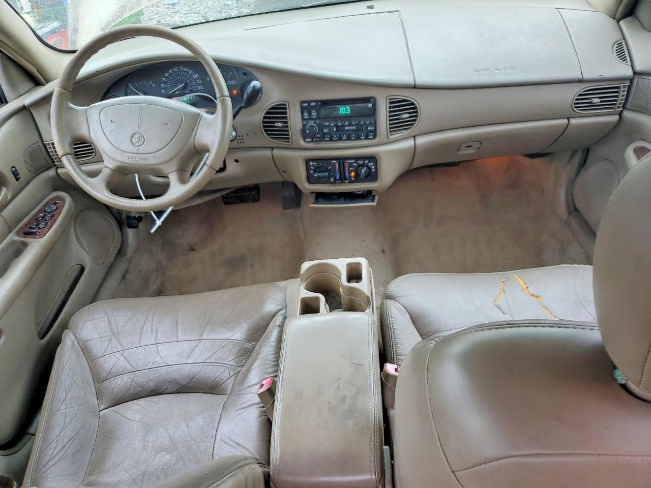 2003 Buick Century Custom Tan vin: 2G4WS55J431127390
