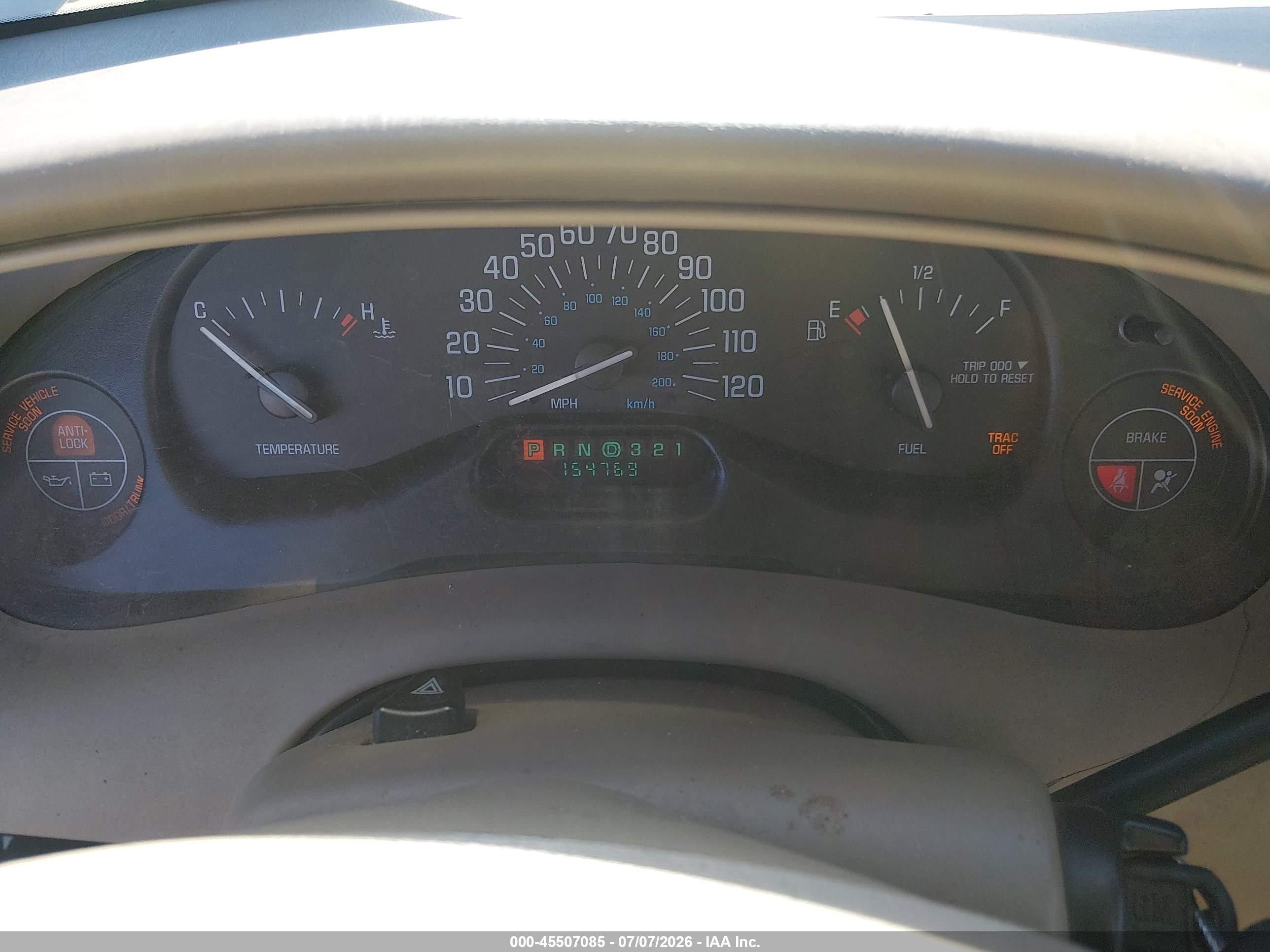 2005 Buick Century   Tan vin: 2G4WS55J551159980