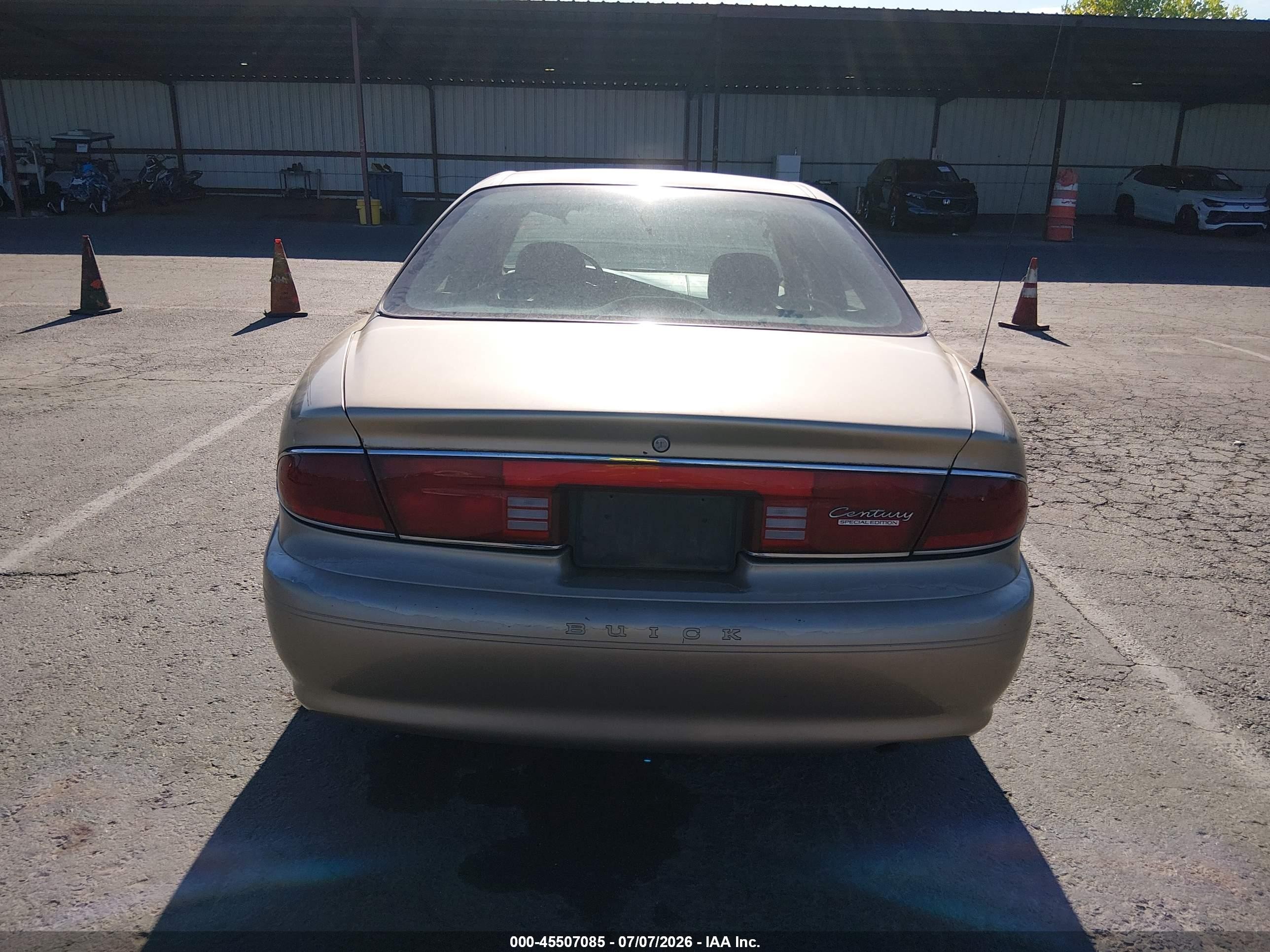 2005 Buick Century   Tan vin: 2G4WS55J551159980