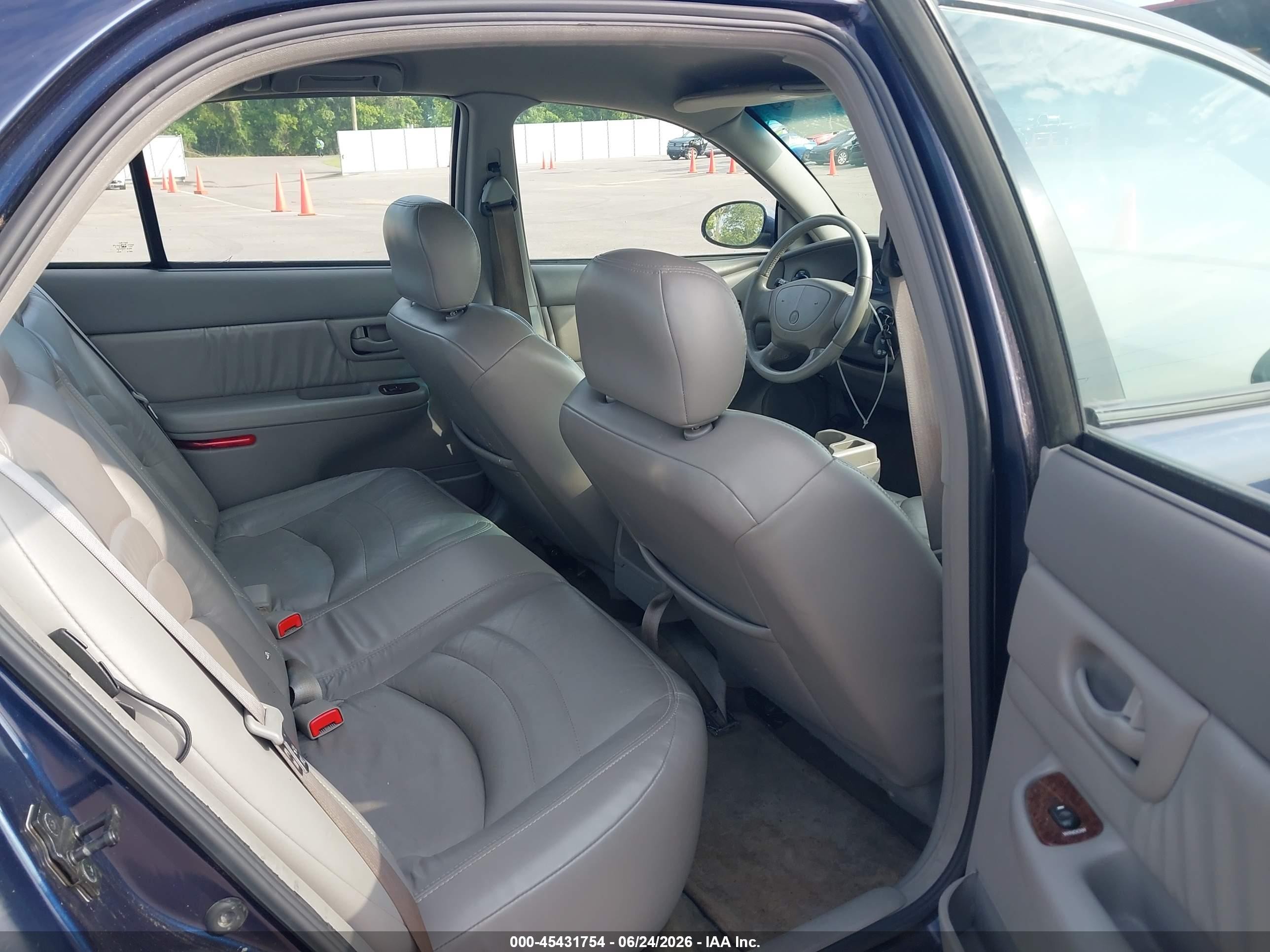 2003 Buick Century Custom Blue vin: 2G4WS55J831239819
