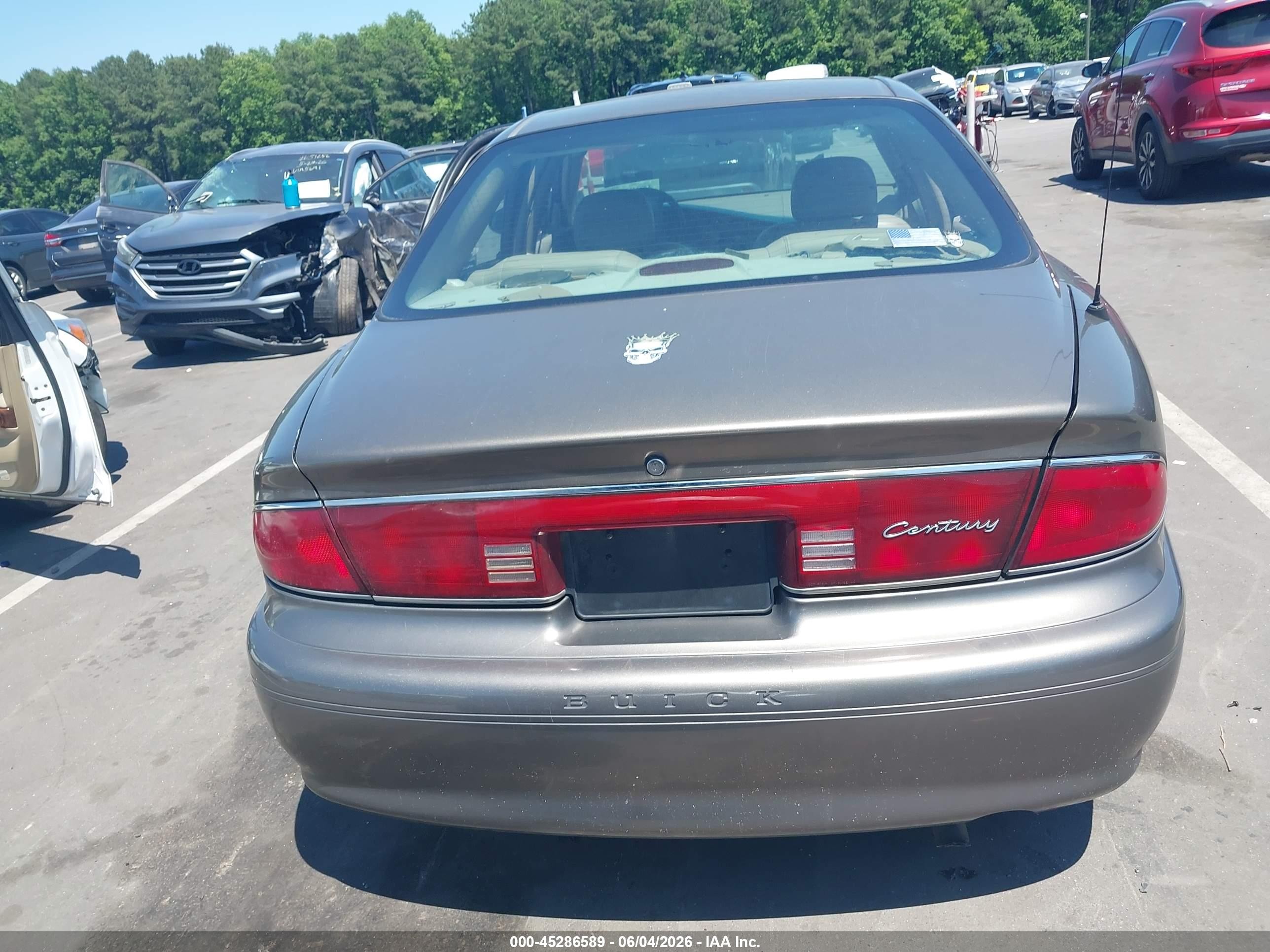 2005 Buick Century   Бежевый vin: 2G4WS55J851124348