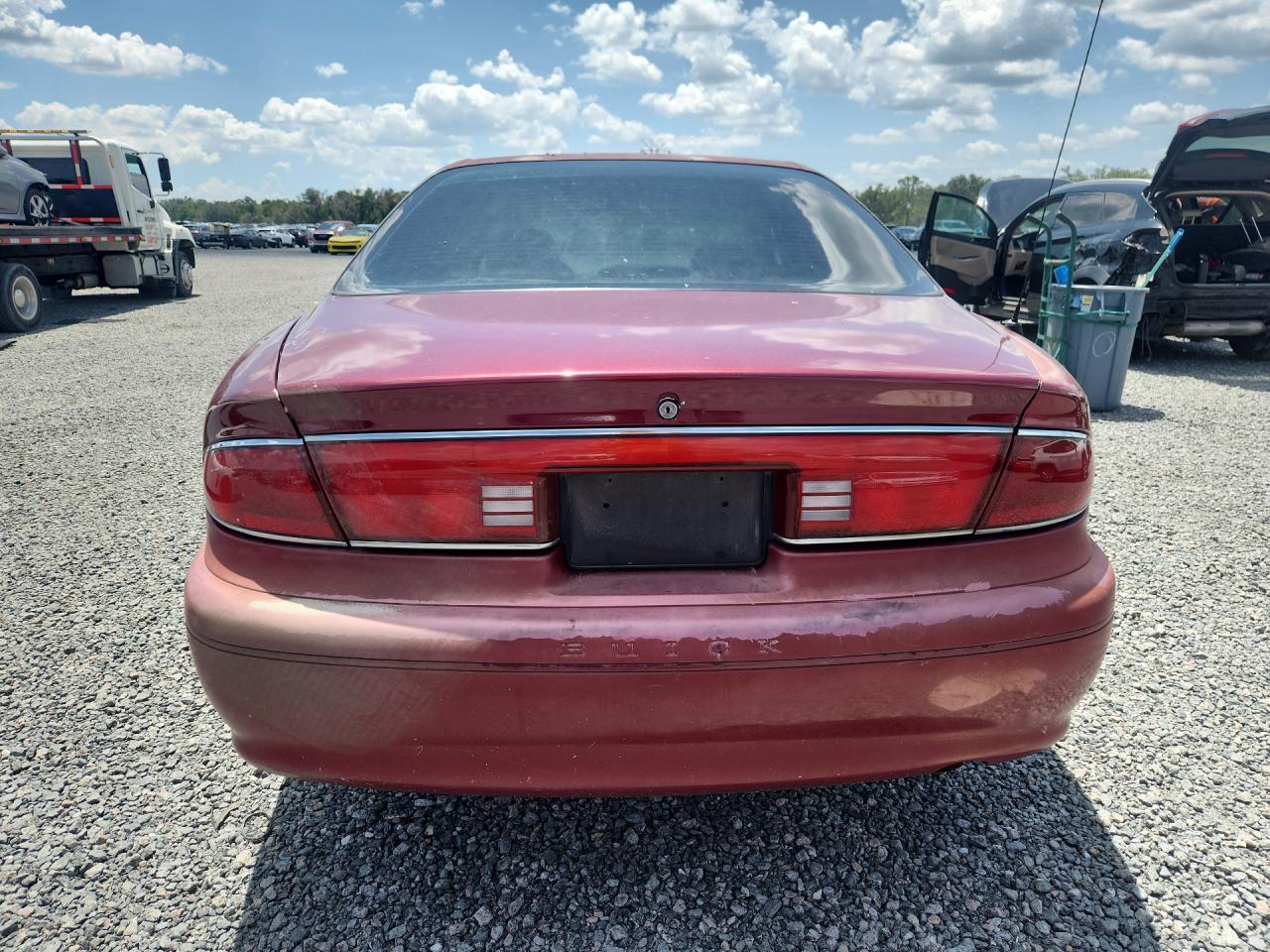 2003 Buick Century Custom Burgundy vin: 2G4WS55J931187942