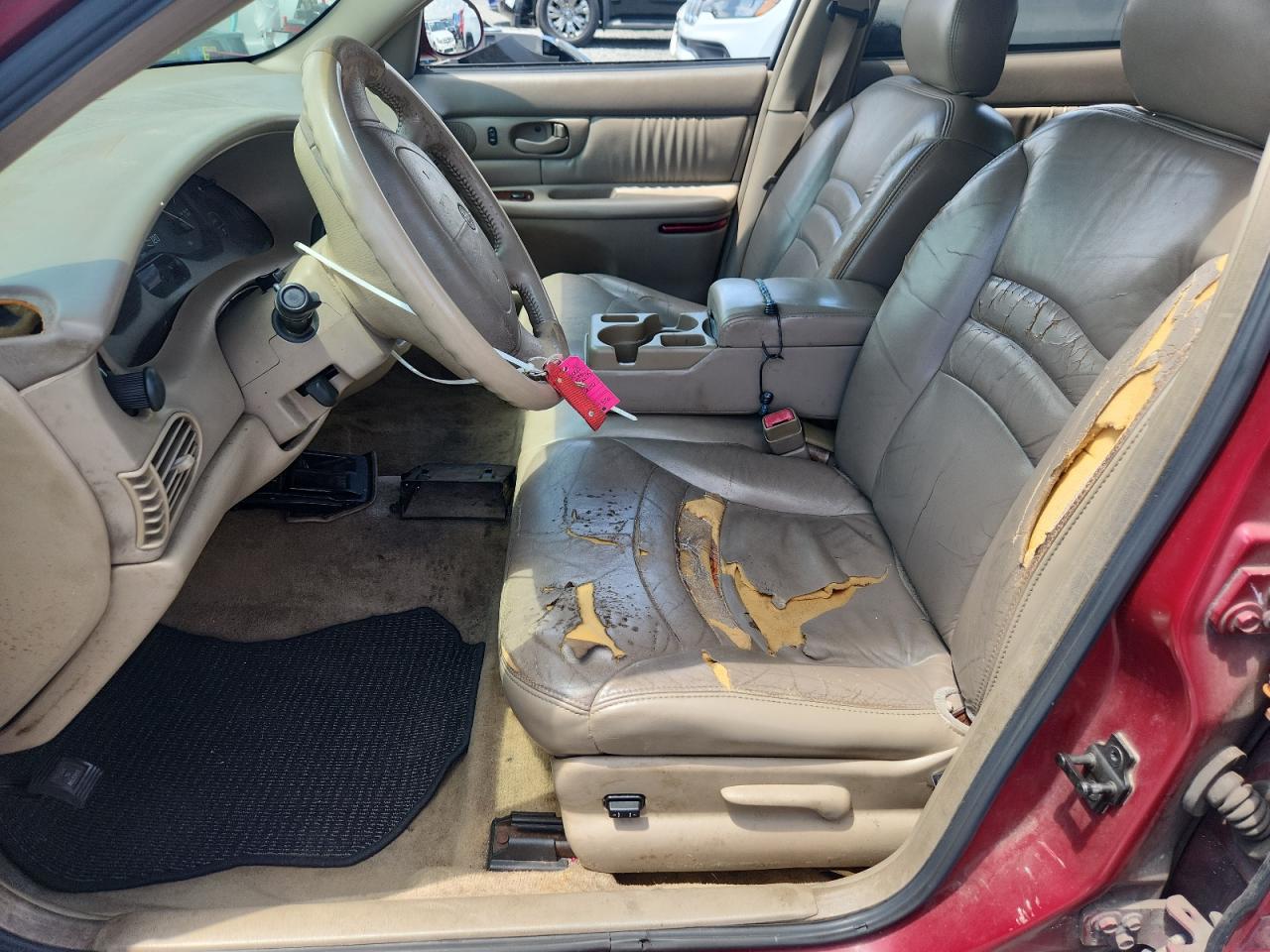 2003 Buick Century Custom Burgundy vin: 2G4WS55J931187942