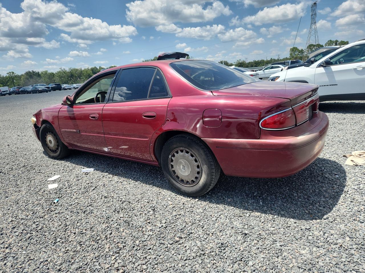 2003 Buick Century Custom Burgundy vin: 2G4WS55J931187942