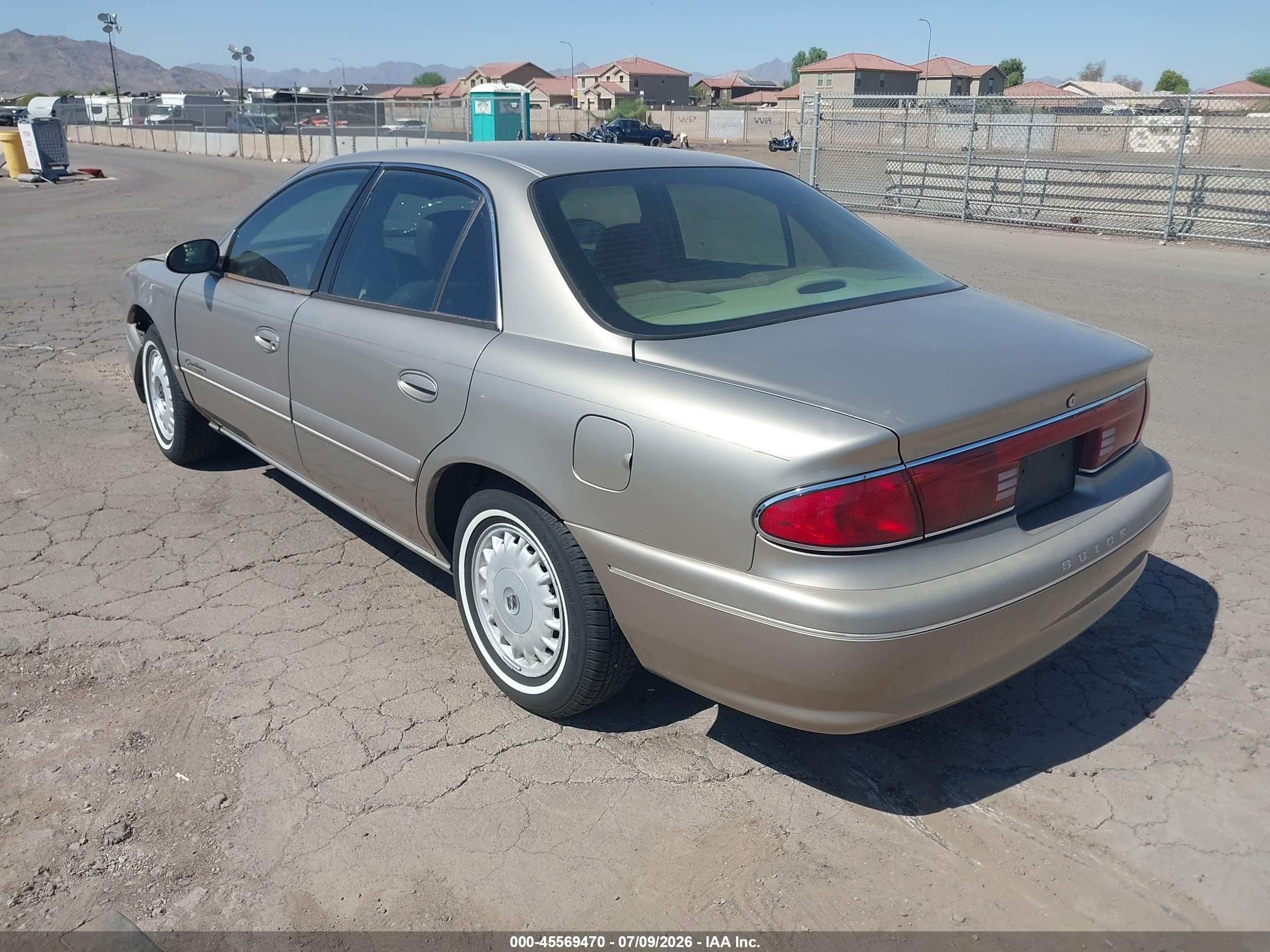 1999 Buick Century Limited Gold vin: 2G4WY52M3X1592388