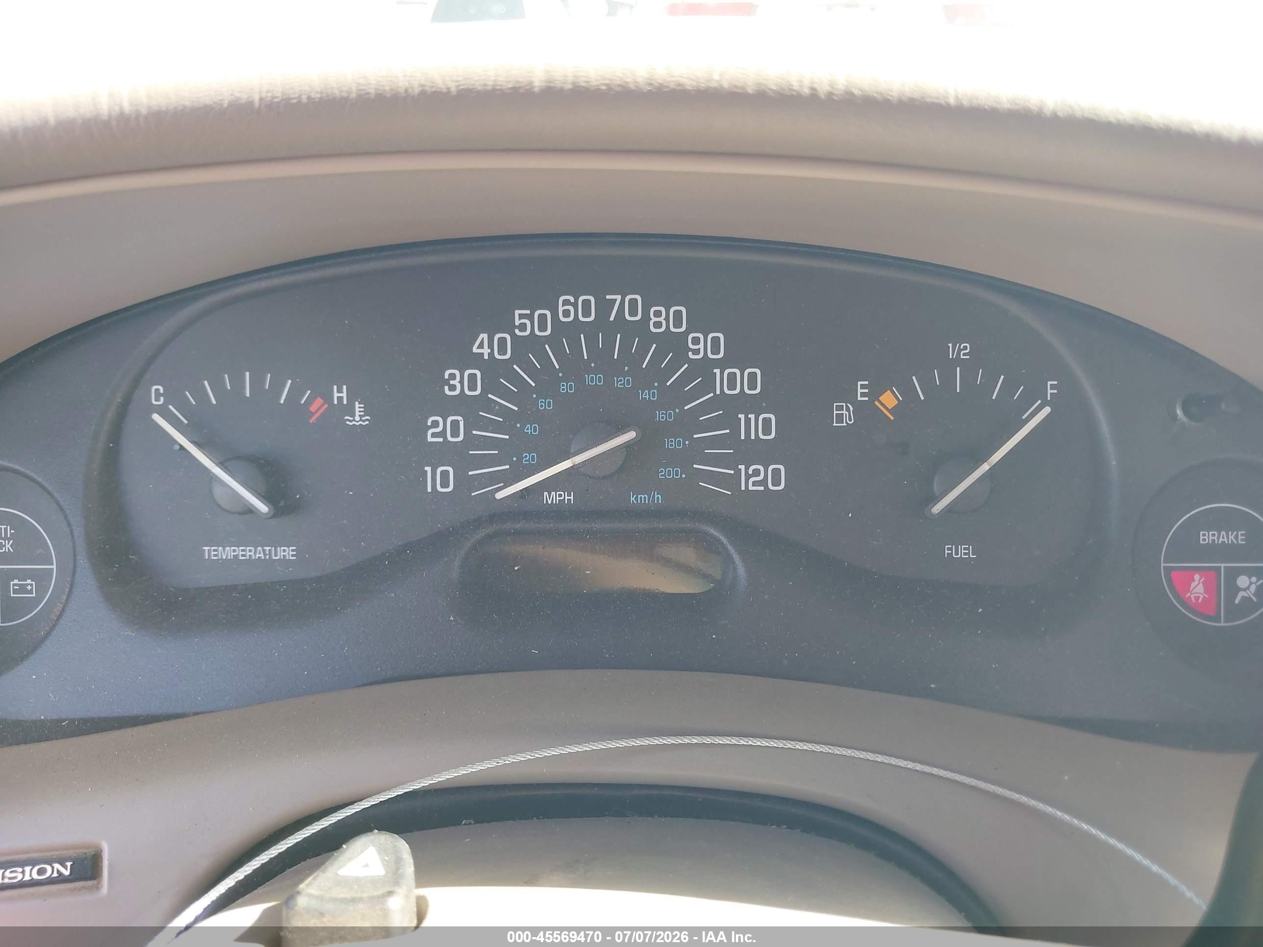 1999 Buick Century Limited Gold vin: 2G4WY52M3X1592388