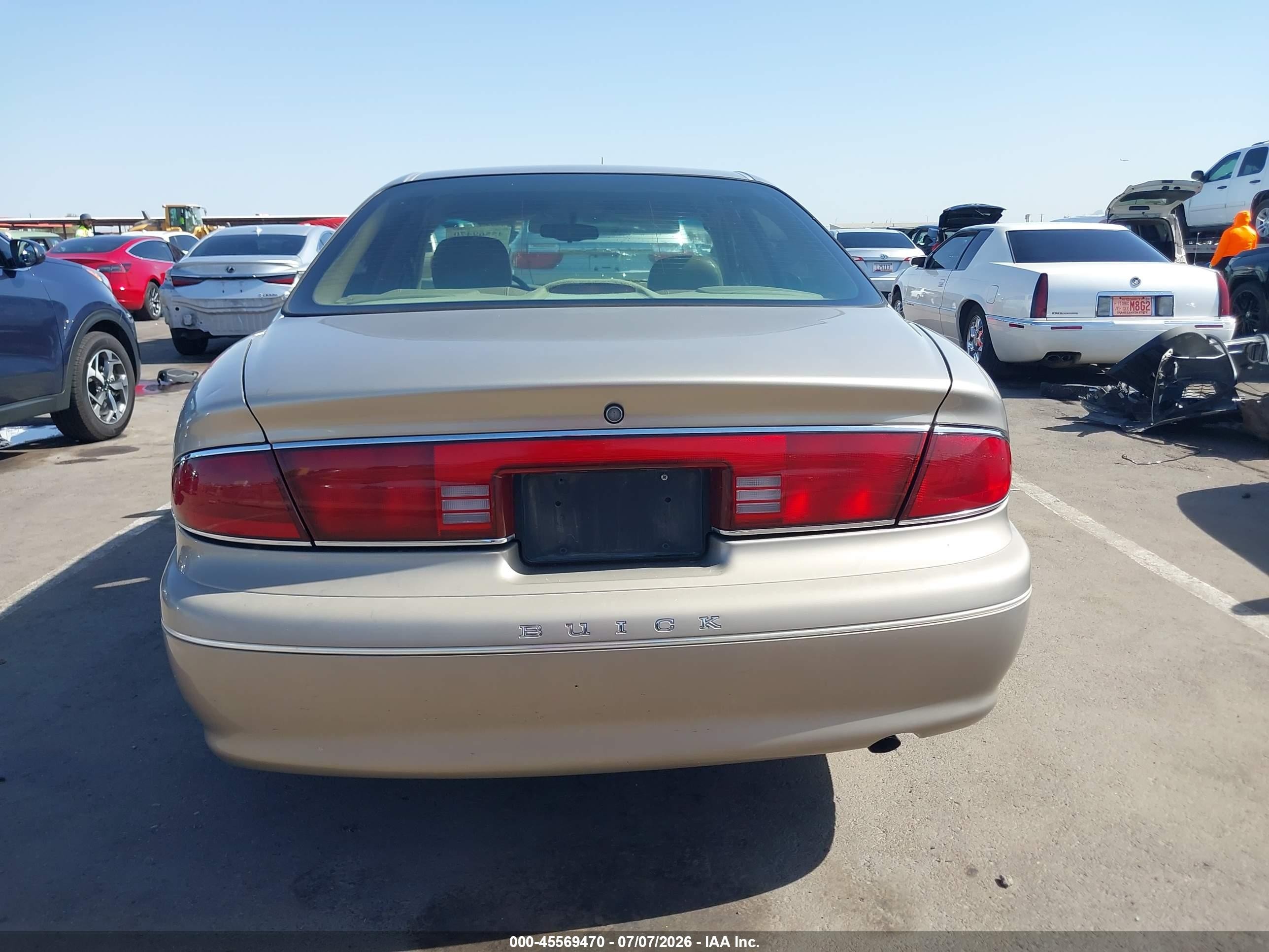 1999 Buick Century Limited Gold vin: 2G4WY52M3X1592388
