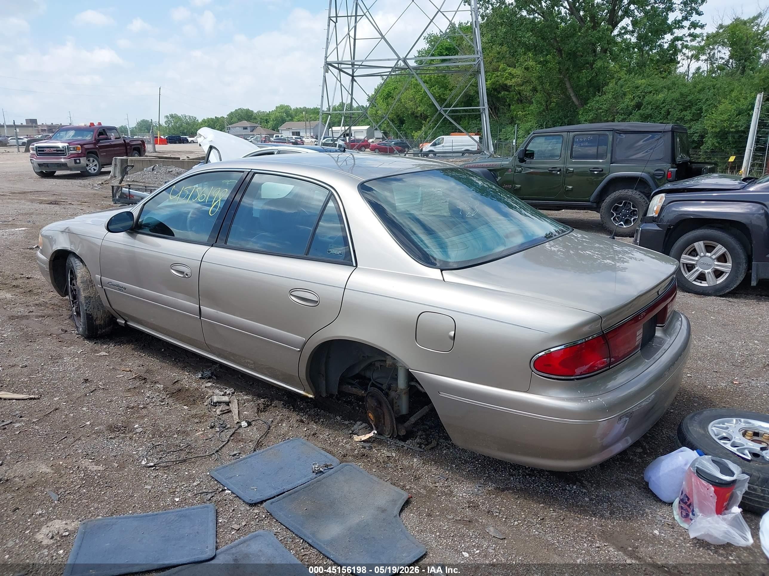 1997 Buick Century Limited Gold vin: 2G4WY52M5V1472346