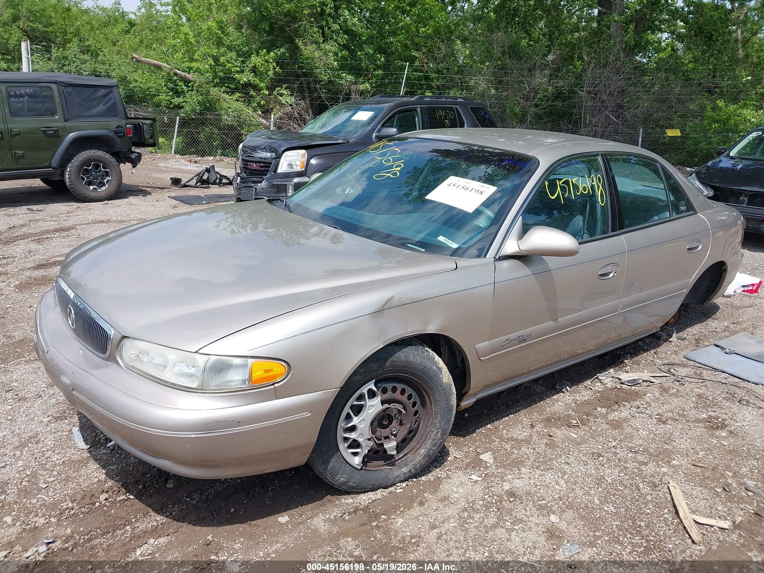 1997 Buick Century Limited Gold vin: 2G4WY52M5V1472346