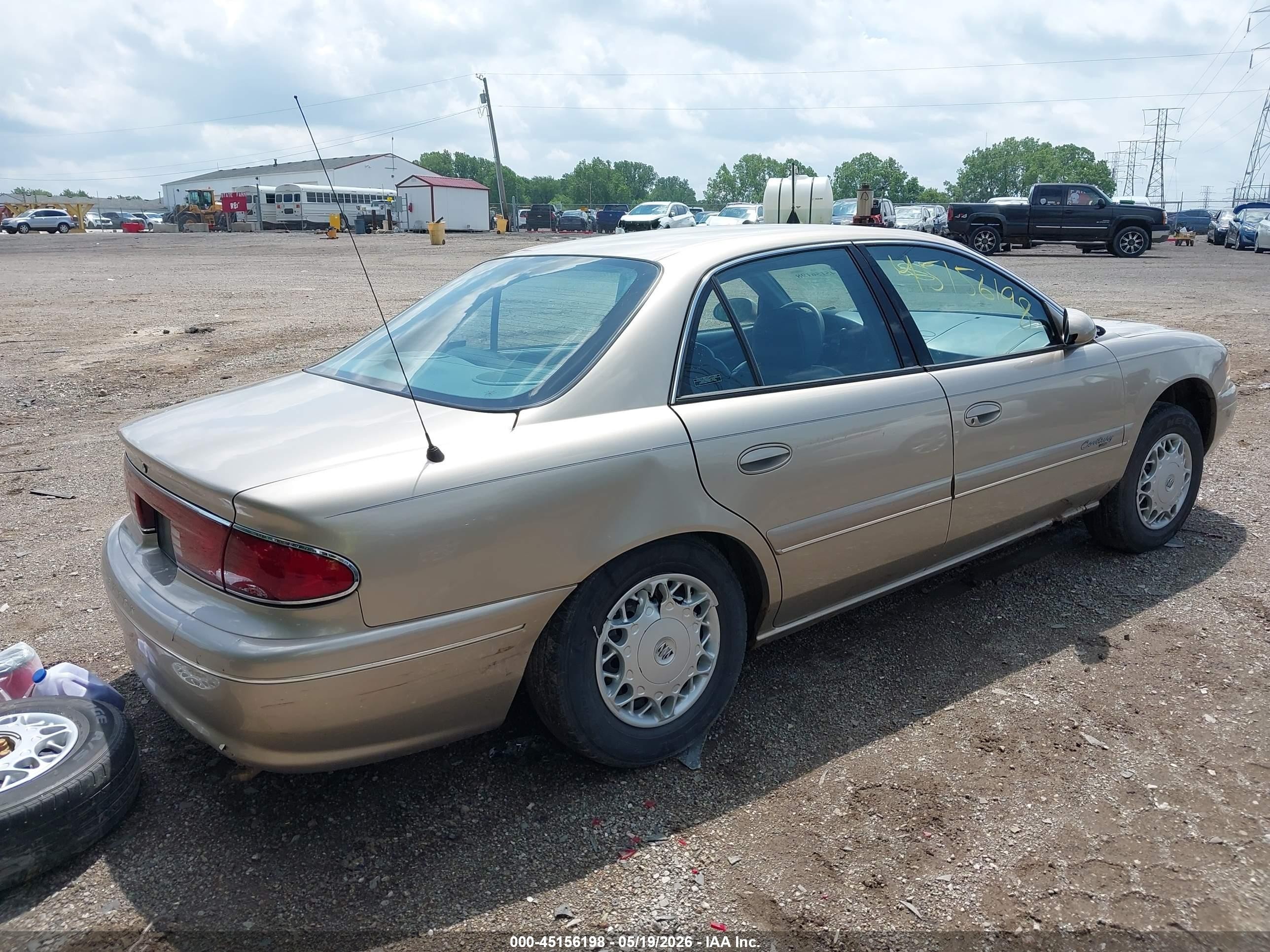 1997 Buick Century Limited Gold vin: 2G4WY52M5V1472346