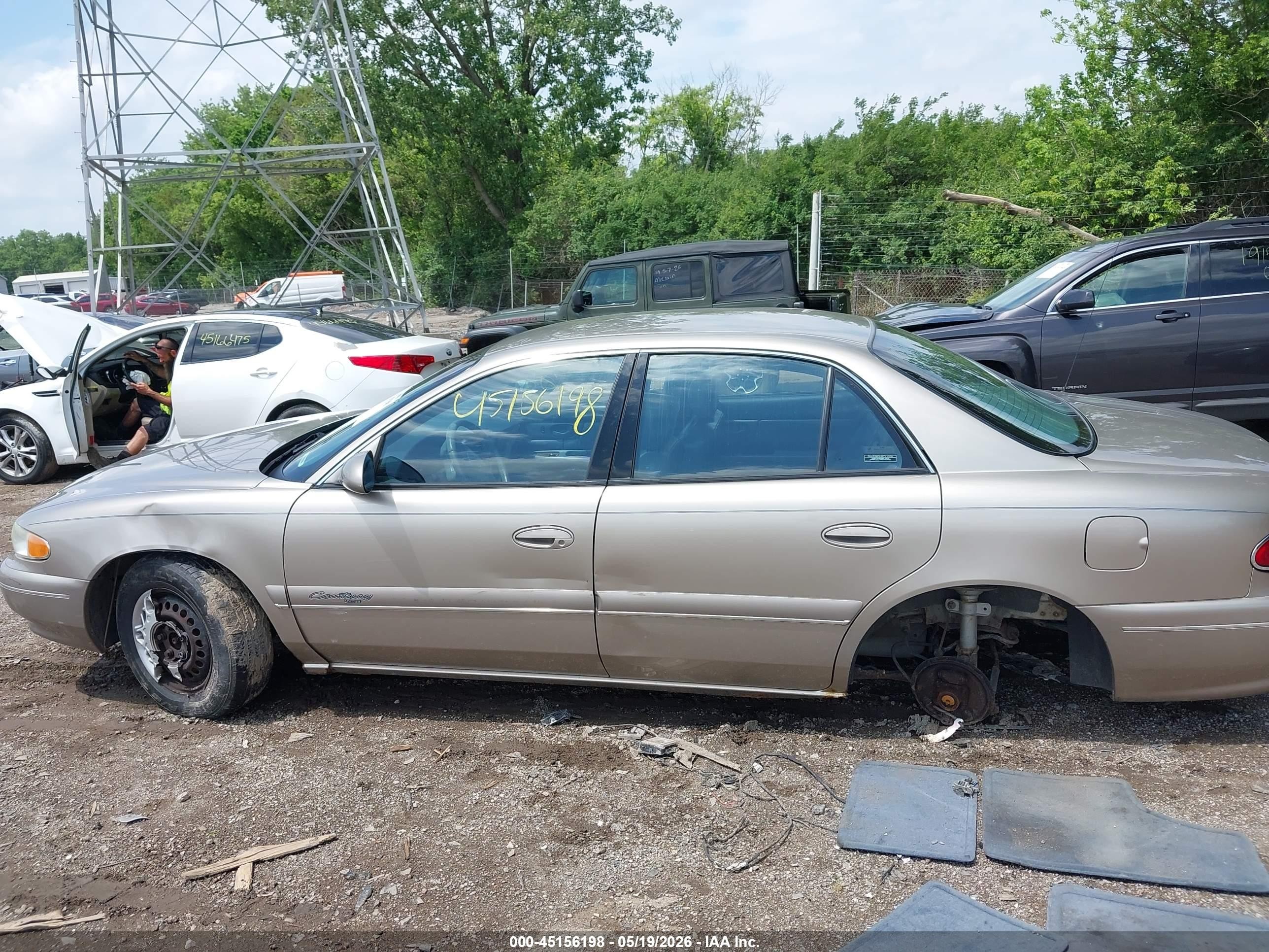 1997 Buick Century Limited Gold vin: 2G4WY52M5V1472346