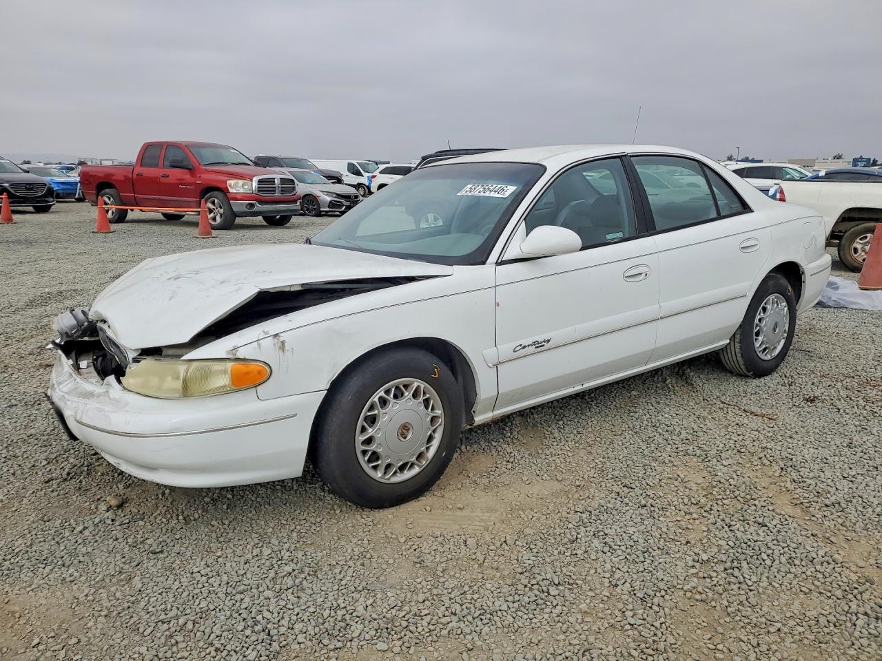 1998 Buick Century Limited White vin: 2G4WY52M5W1443768