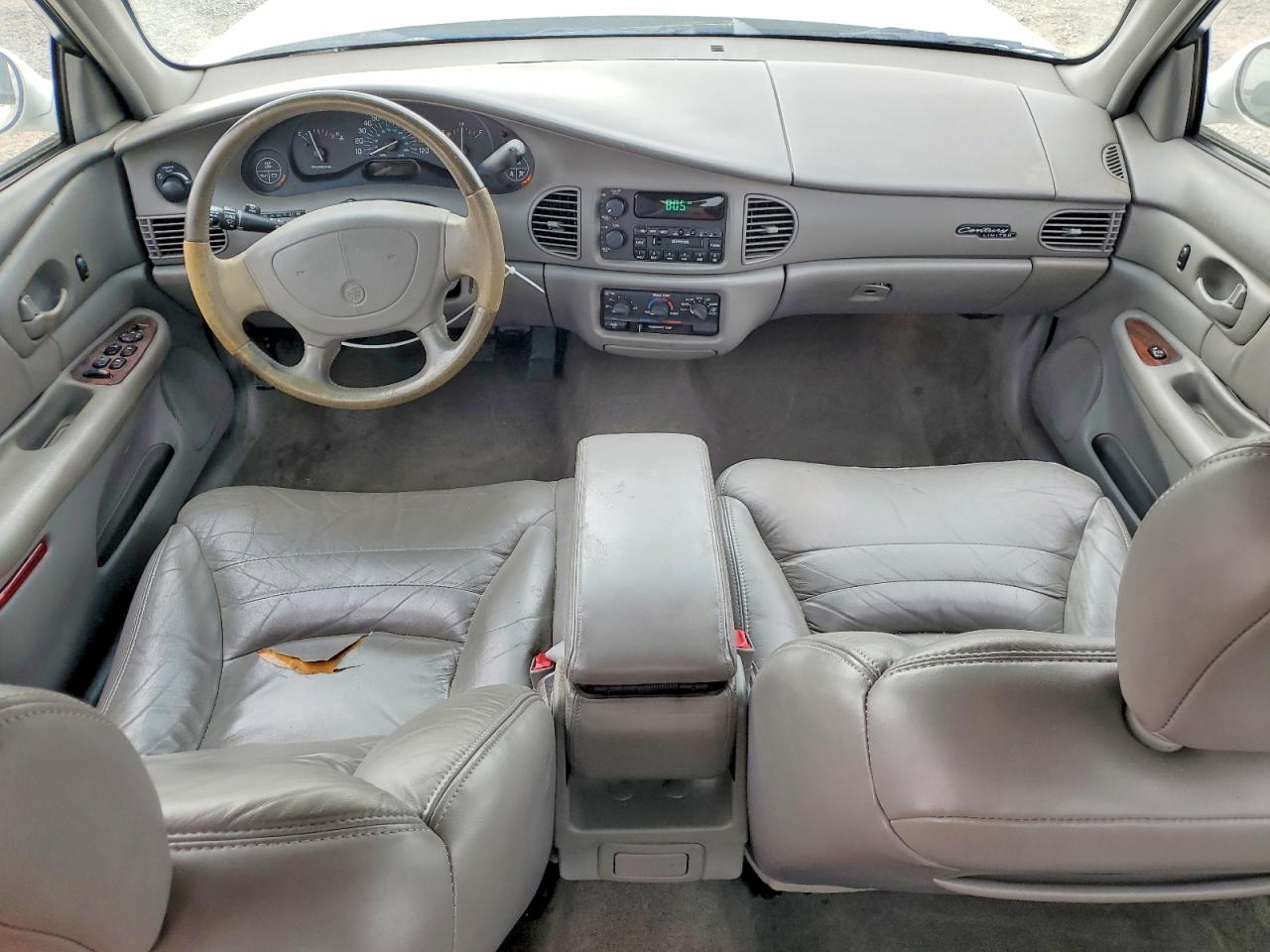 1998 Buick Century Limited White vin: 2G4WY52M5W1443768