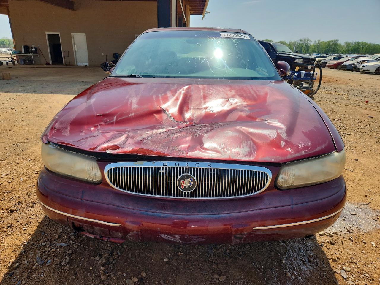 1998 Buick Century Limited Maroon vin: 2G4WY52M6W1409306