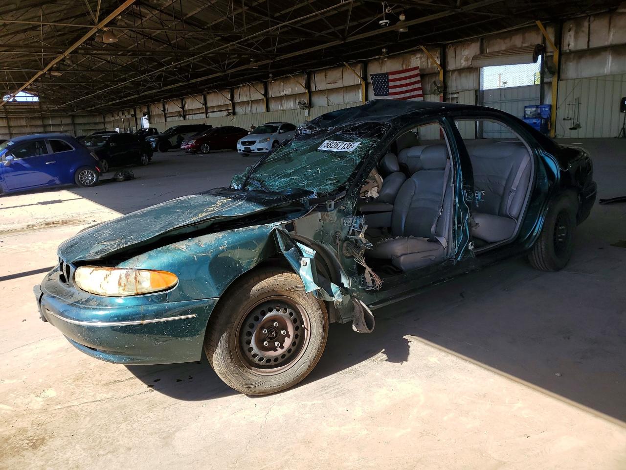 1999 Buick Century Limited Green vin: 2G4WY52M6X1430707