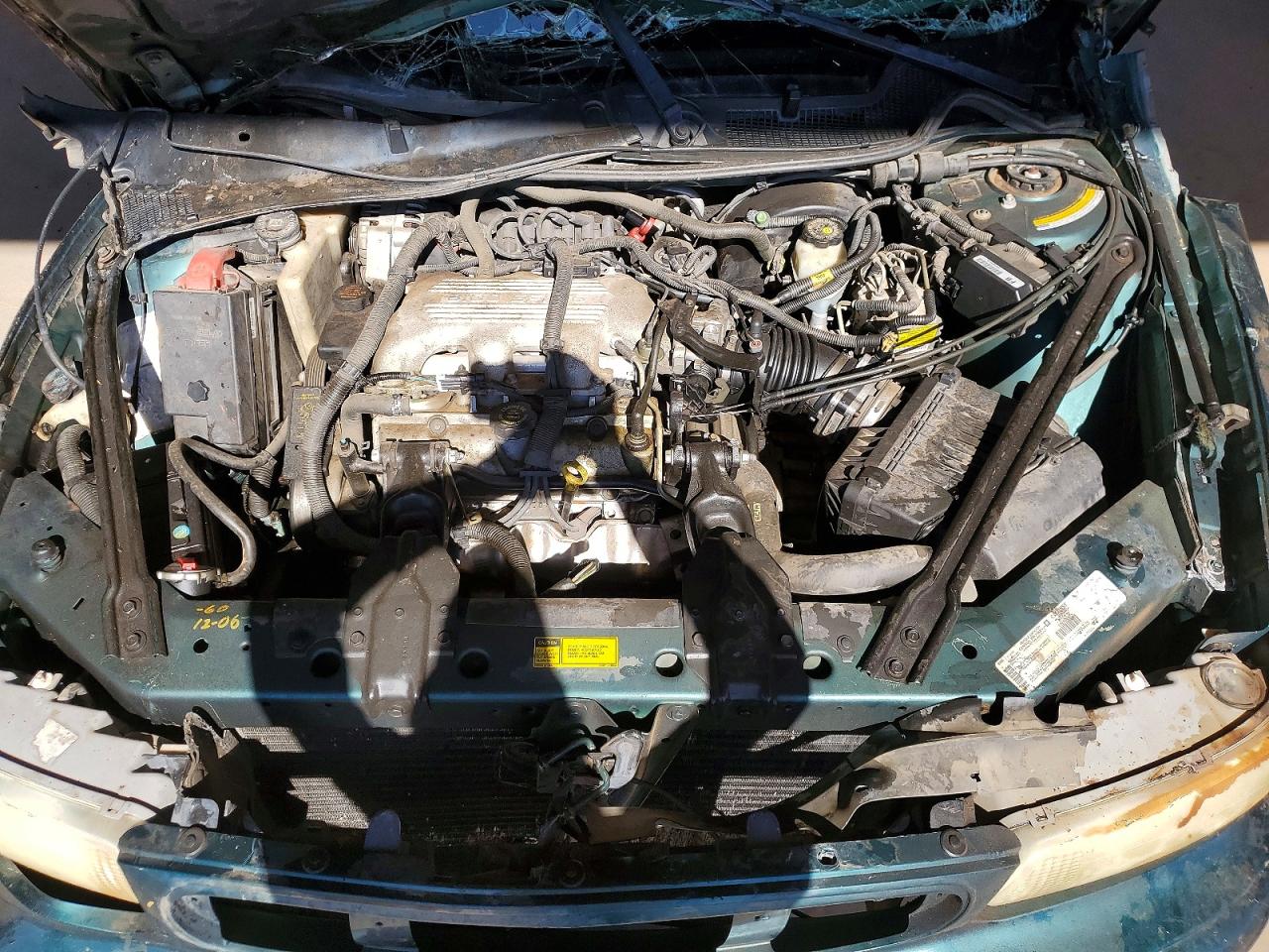 1999 Buick Century Limited Green vin: 2G4WY52M6X1430707