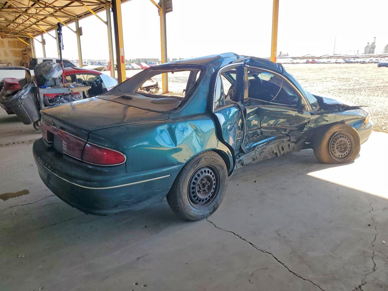 1999 Buick Century Limited Green vin: 2G4WY52M6X1430707