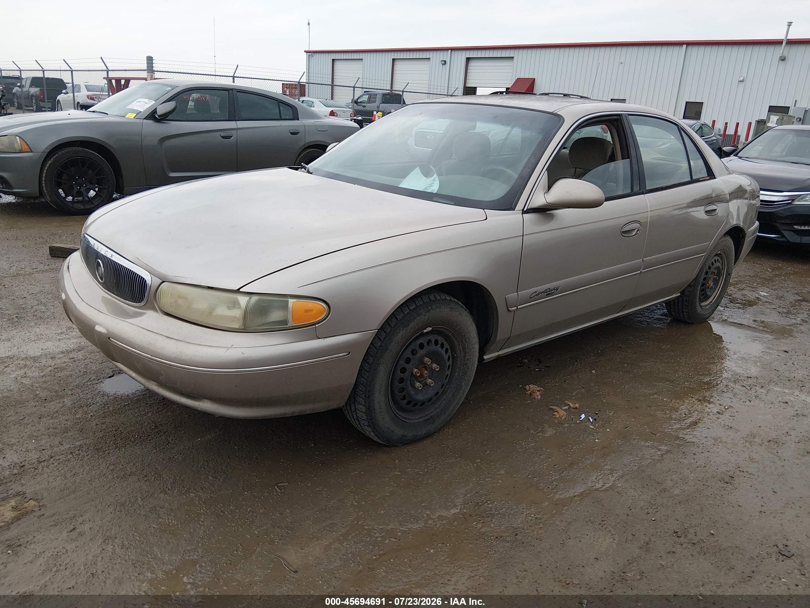 1999 Buick Century Limited Beige vin: 2G4WY52M7X1413673