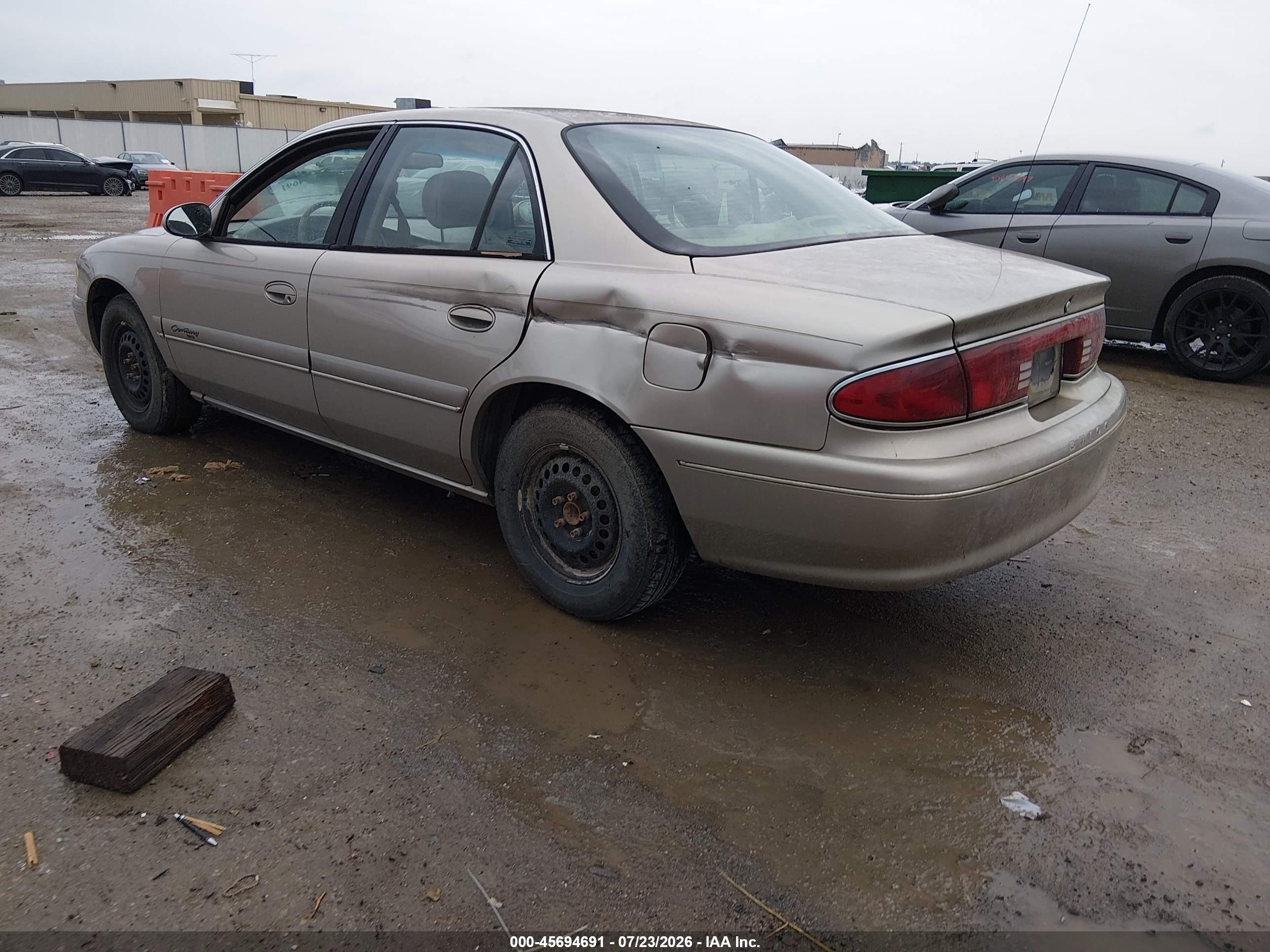 1999 Buick Century Limited Beige vin: 2G4WY52M7X1413673