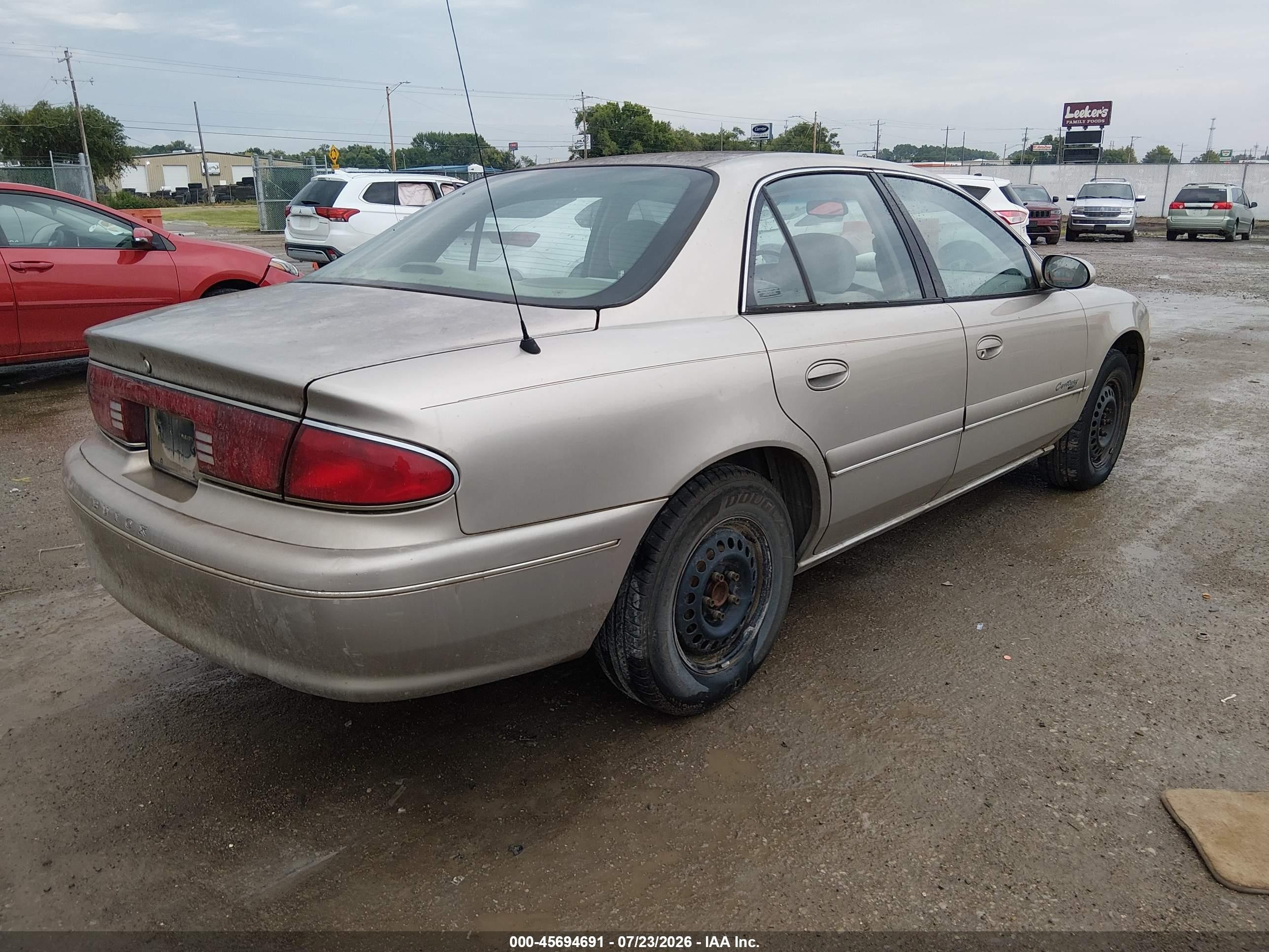 1999 Buick Century Limited Beige vin: 2G4WY52M7X1413673