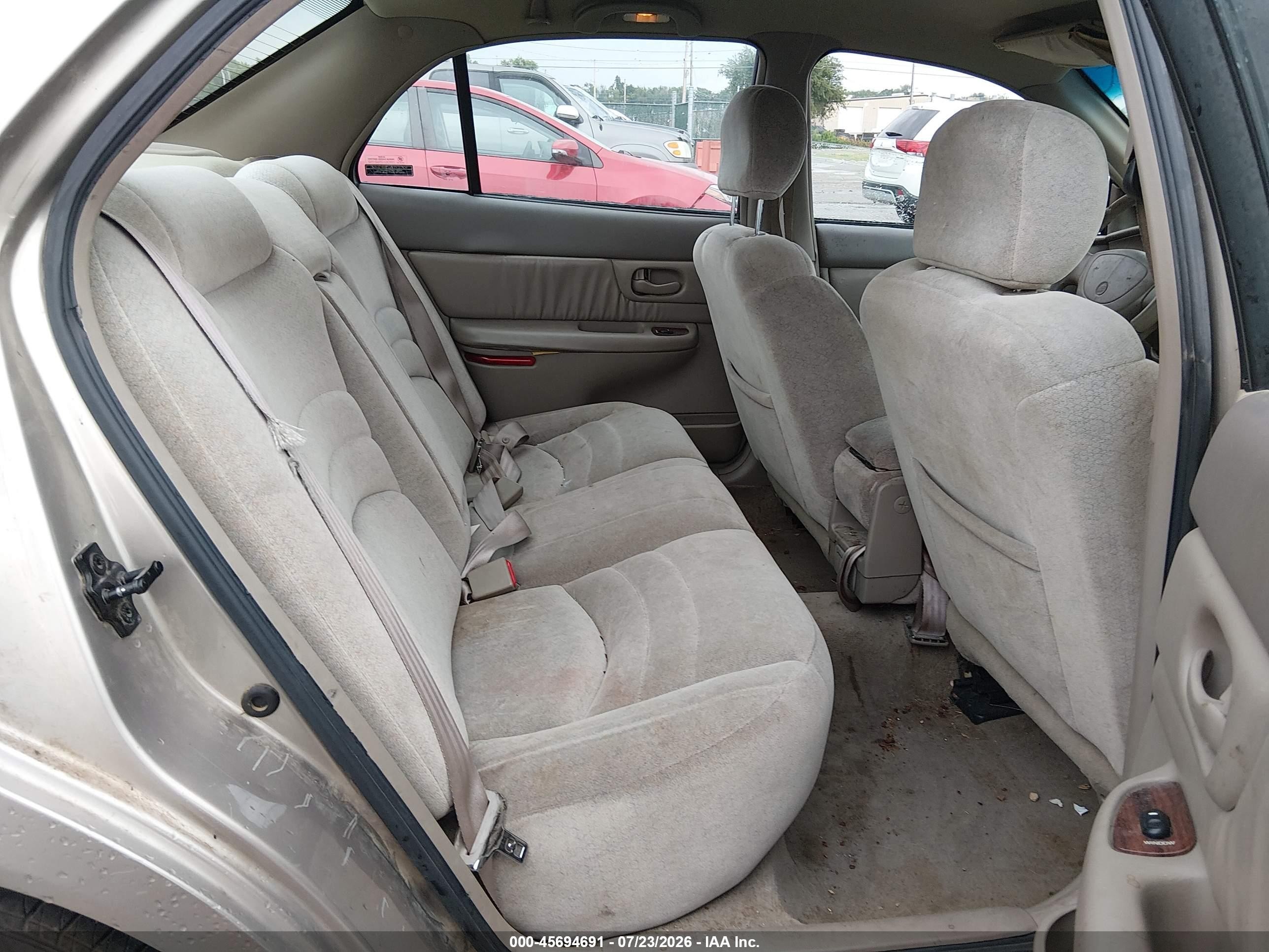 1999 Buick Century Limited Beige vin: 2G4WY52M7X1413673