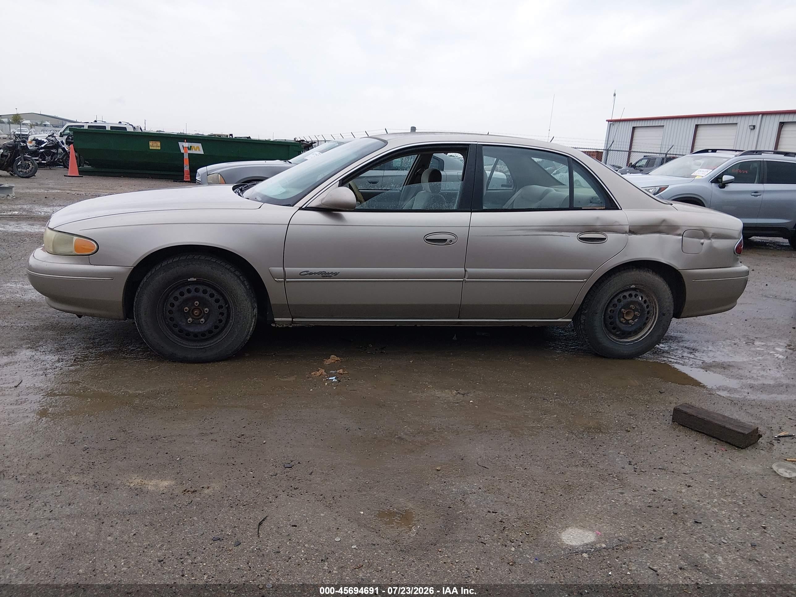 1999 Buick Century Limited Beige vin: 2G4WY52M7X1413673