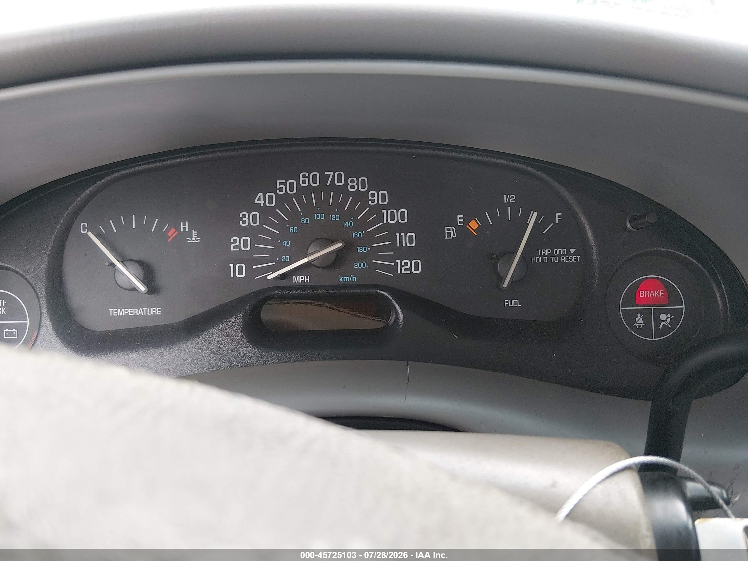 1999 Buick Century Limited Silver vin: 2G4WY52M7X1541072