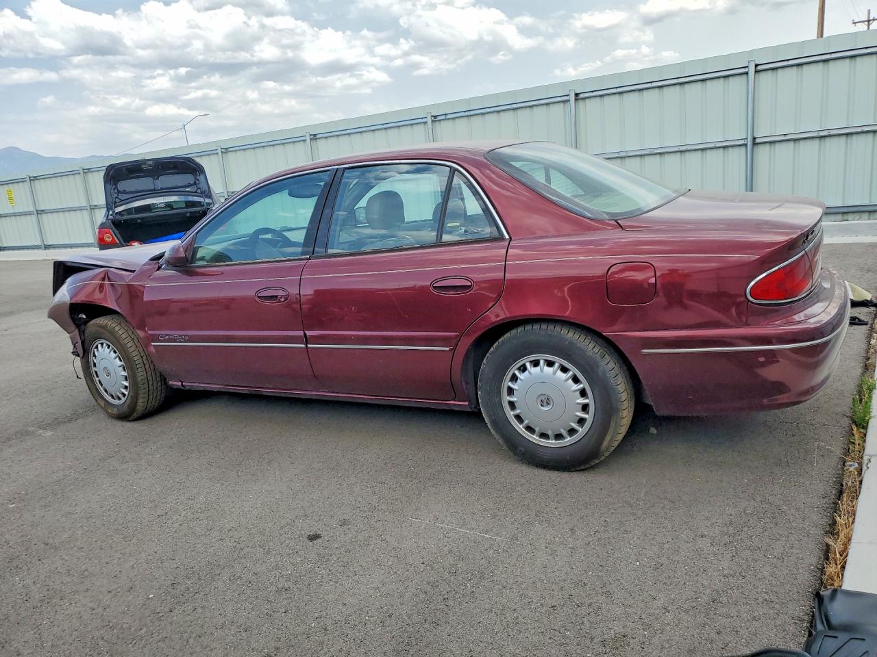 1997 Buick Century Limited Burgundy vin: 2G4WY52M8V1474575