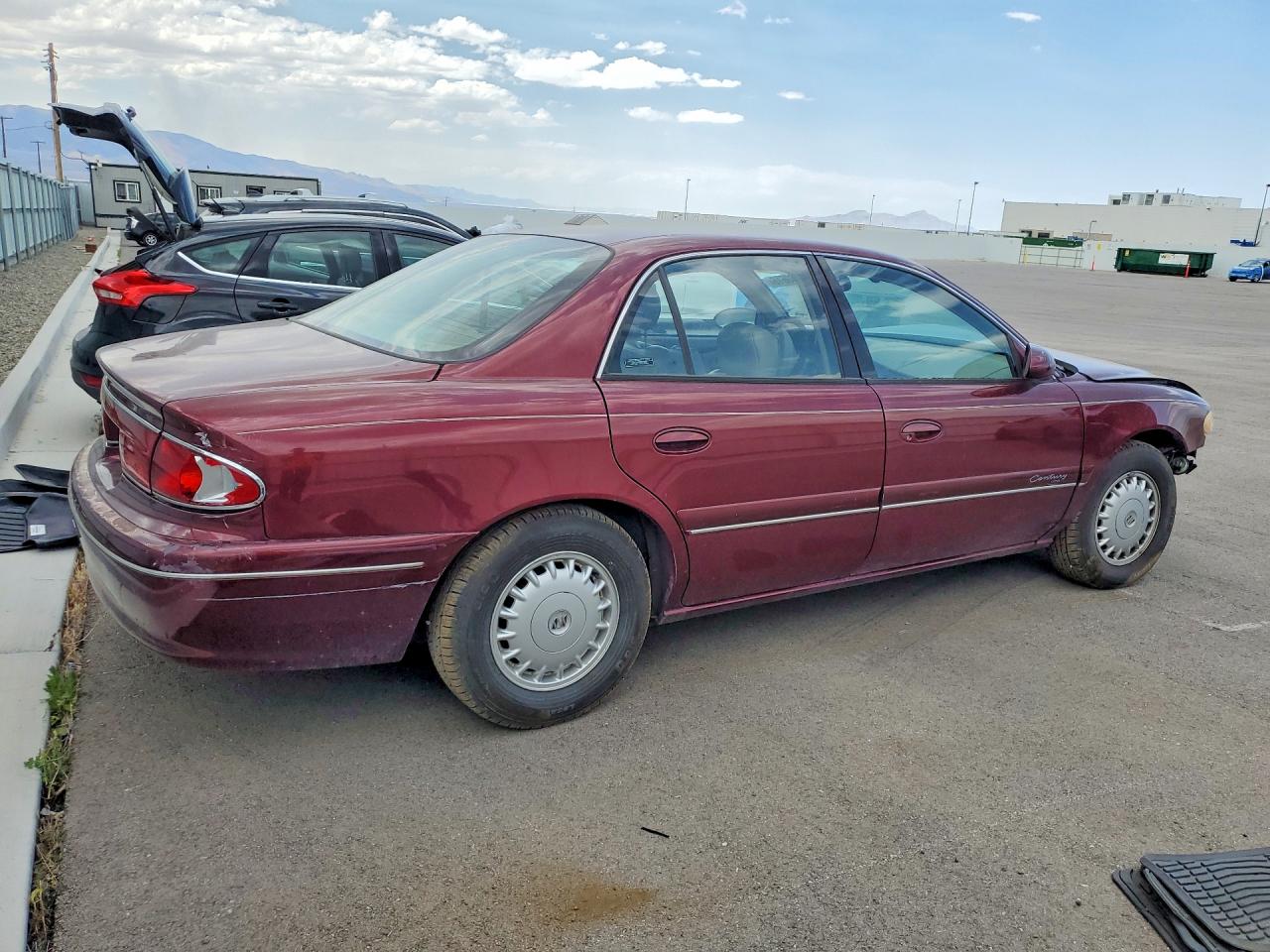 1997 Buick Century Limited Burgundy vin: 2G4WY52M8V1474575