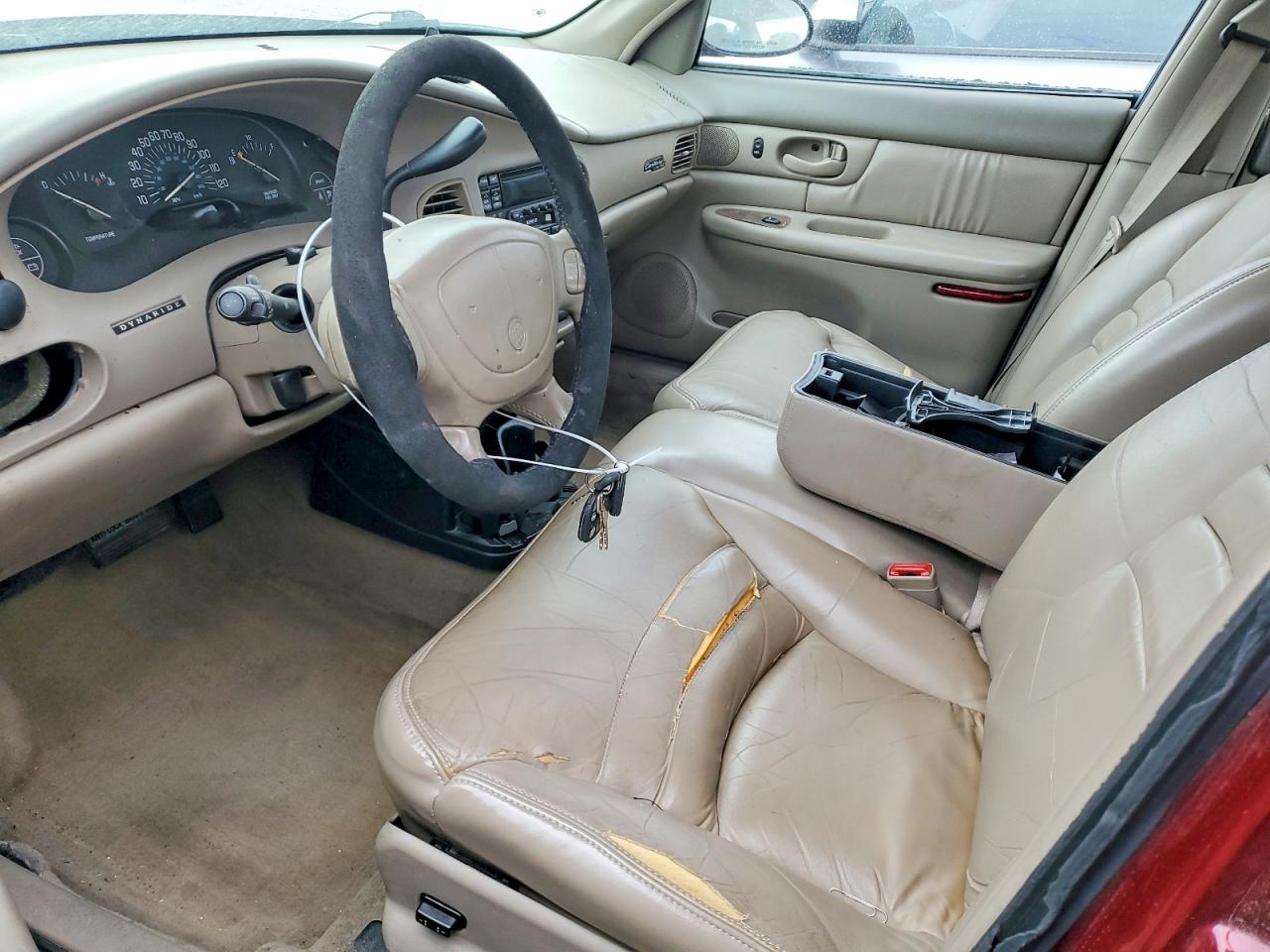 1997 Buick Century Limited Burgundy vin: 2G4WY52M8V1474575