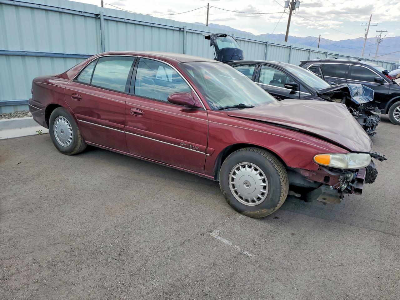 1997 Buick Century Limited Burgundy vin: 2G4WY52M8V1474575