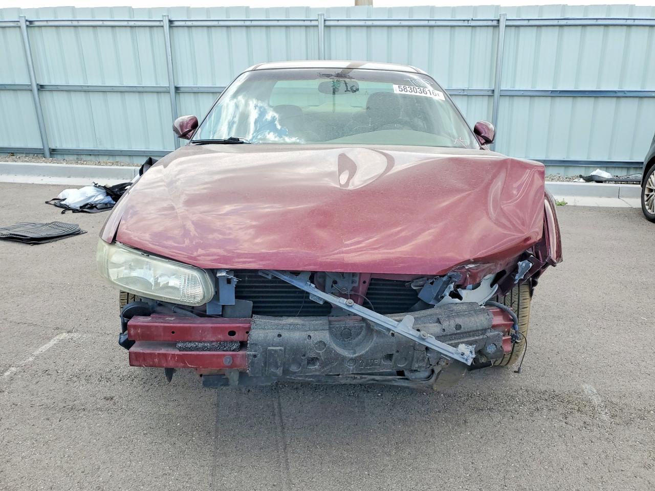 1997 Buick Century Limited Burgundy vin: 2G4WY52M8V1474575