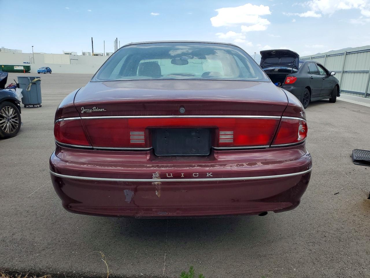 1997 Buick Century Limited Burgundy vin: 2G4WY52M8V1474575