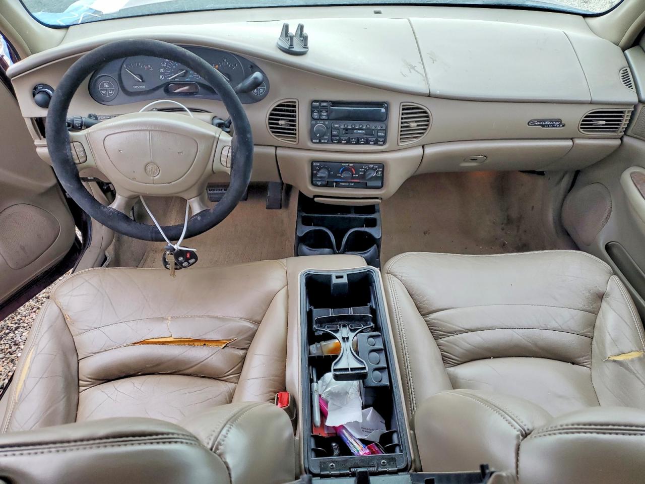 1997 Buick Century Limited Burgundy vin: 2G4WY52M8V1474575