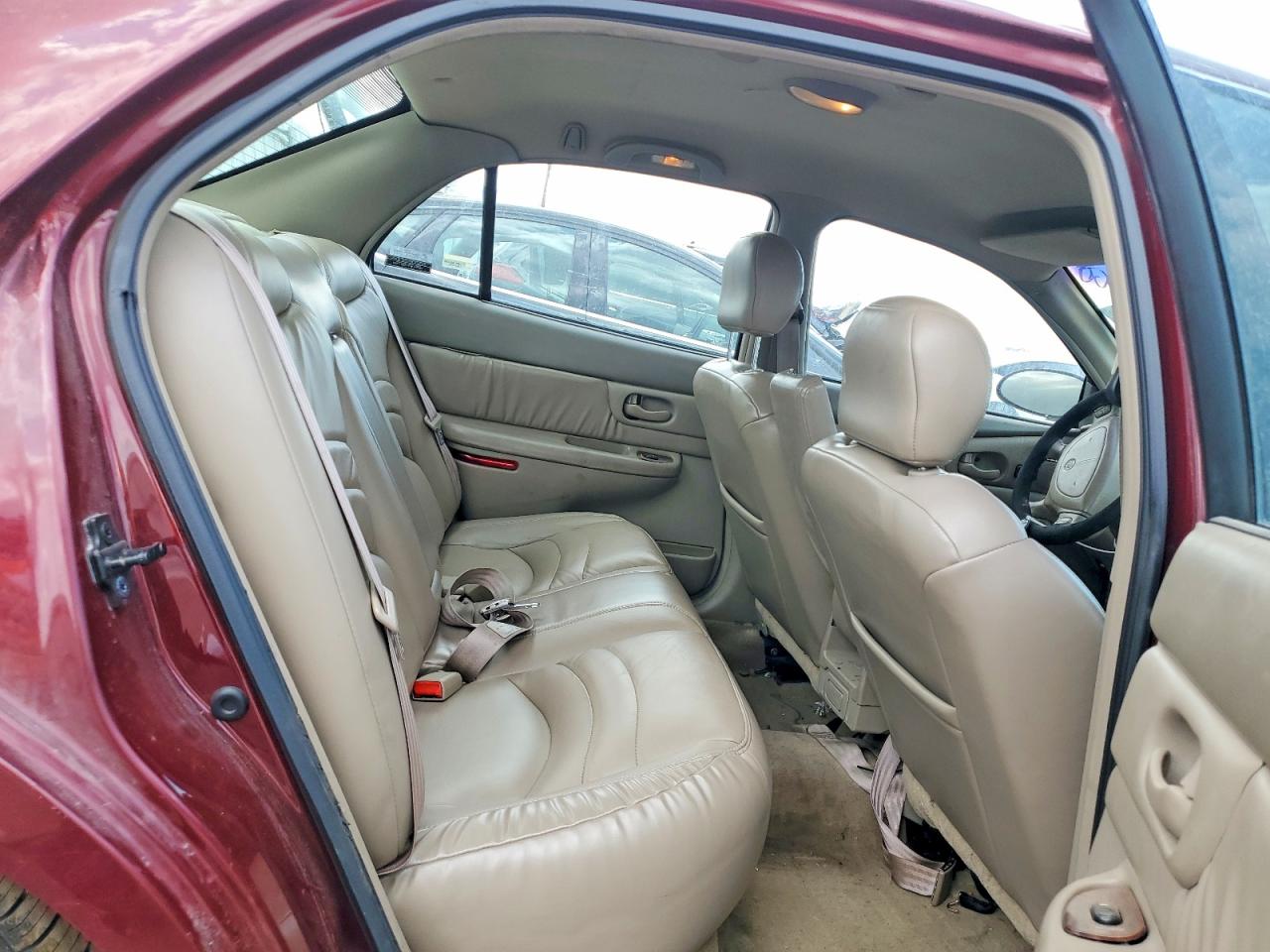 1997 Buick Century Limited Burgundy vin: 2G4WY52M8V1474575