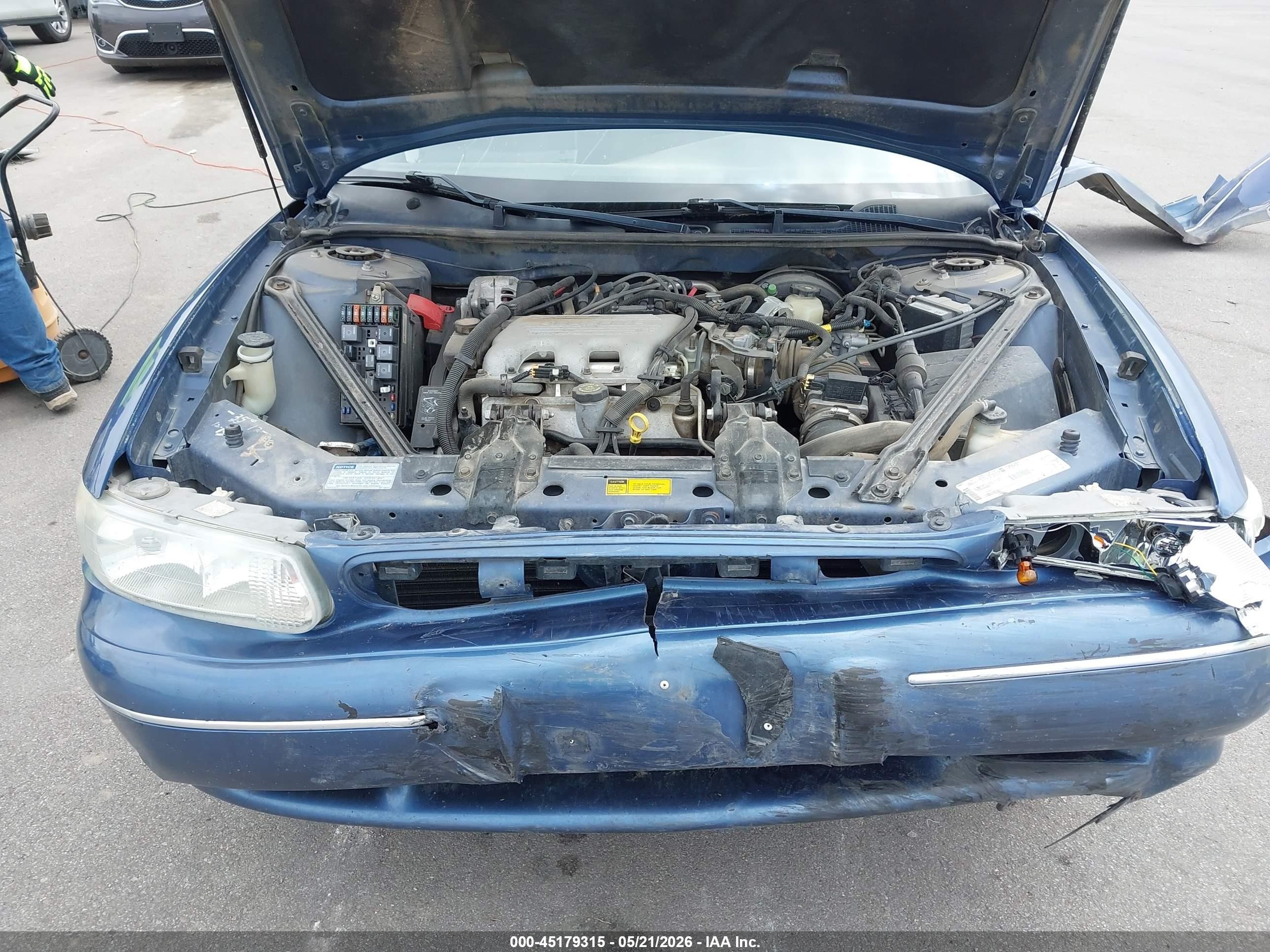 1998 Buick Century Limited Blue vin: 2G4WY52M8W1506586
