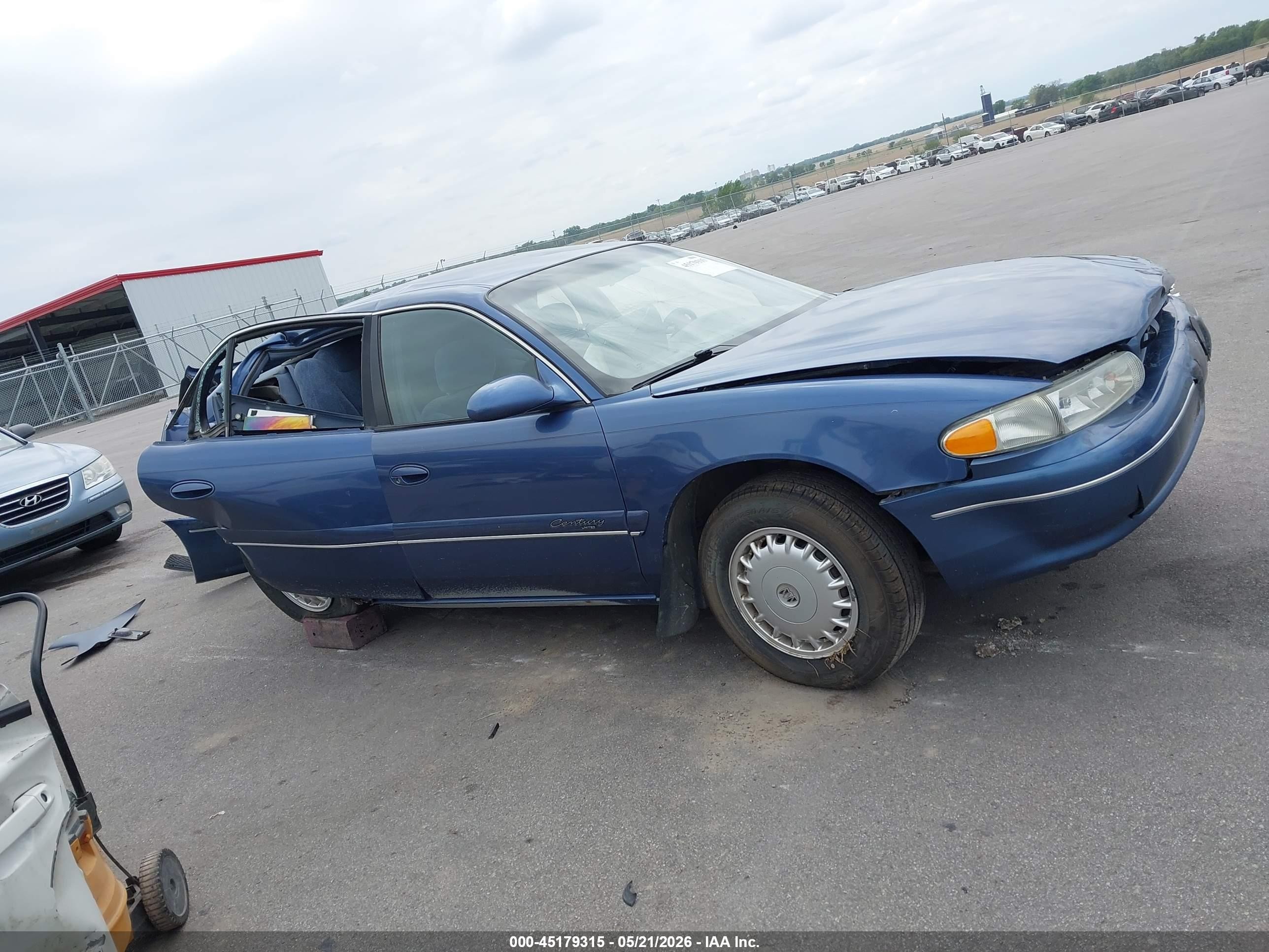 1998 Buick Century Limited Blue vin: 2G4WY52M8W1506586