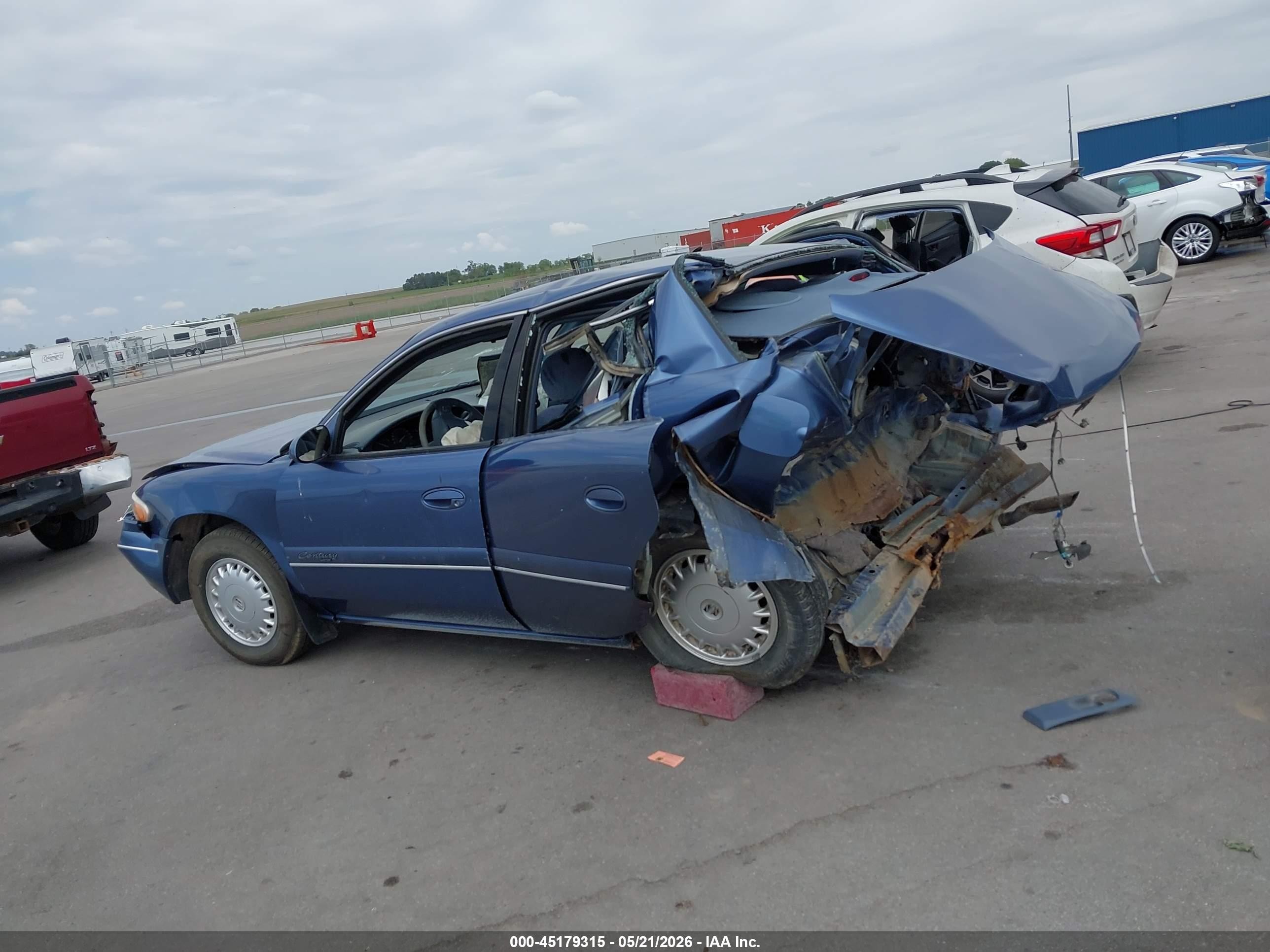 1998 Buick Century Limited Blue vin: 2G4WY52M8W1506586