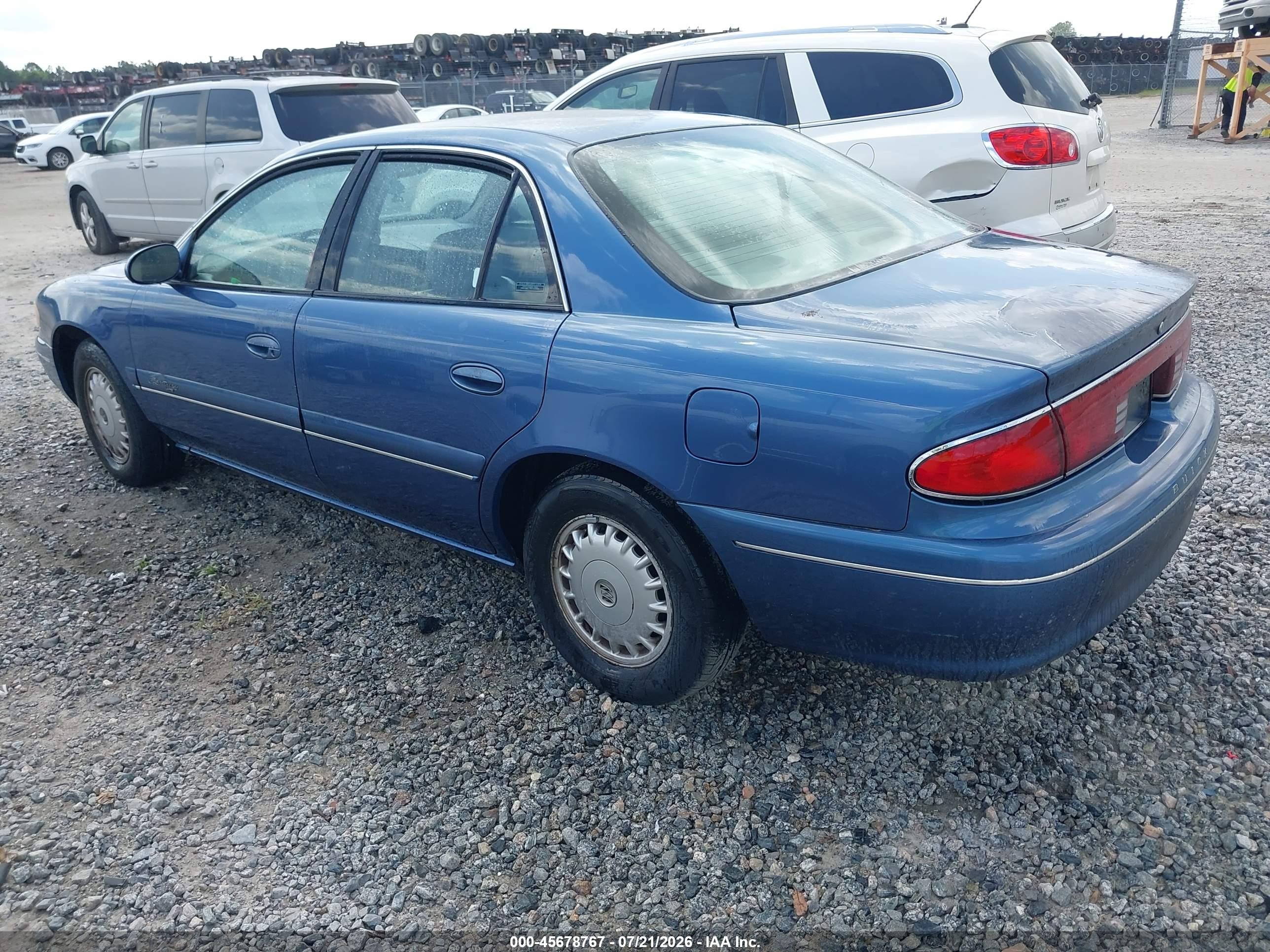 1998 Buick Century Limited Blue vin: 2G4WY52M9W1505642