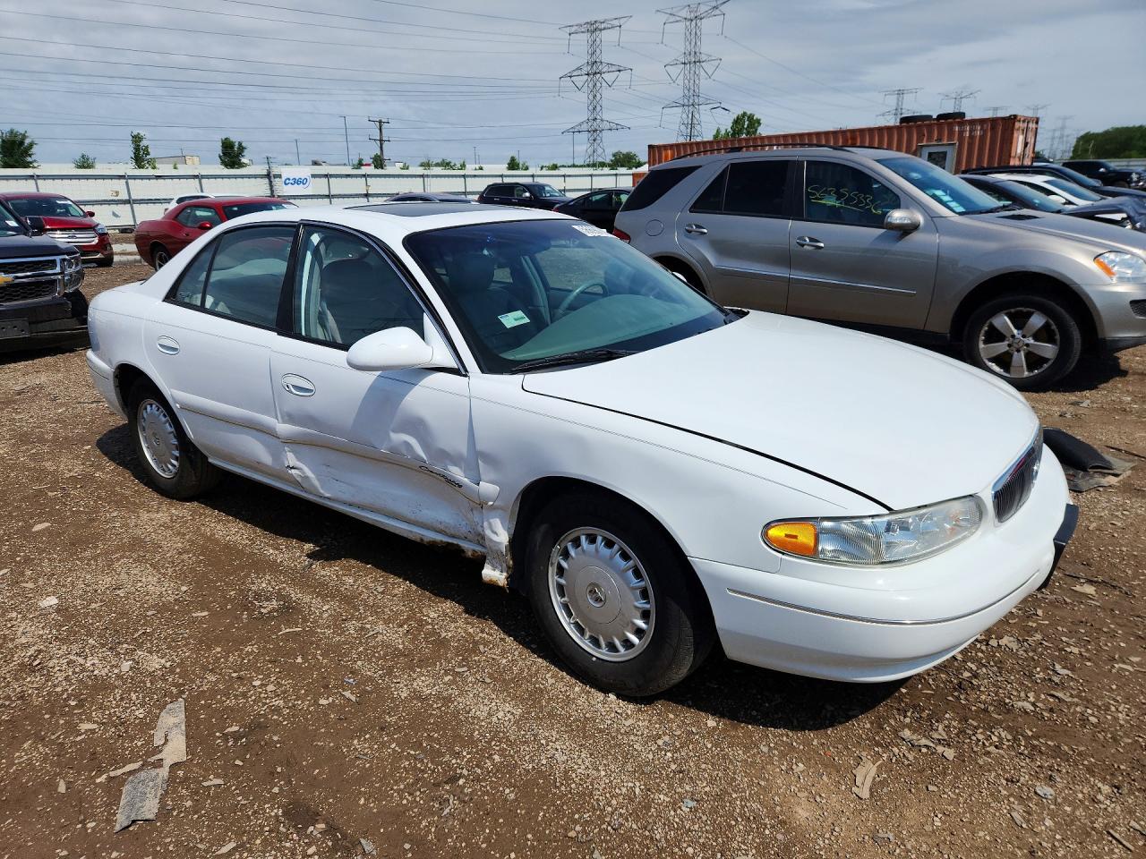 1999 Buick Century Limited White vin: 2G4WY52M9X1449929