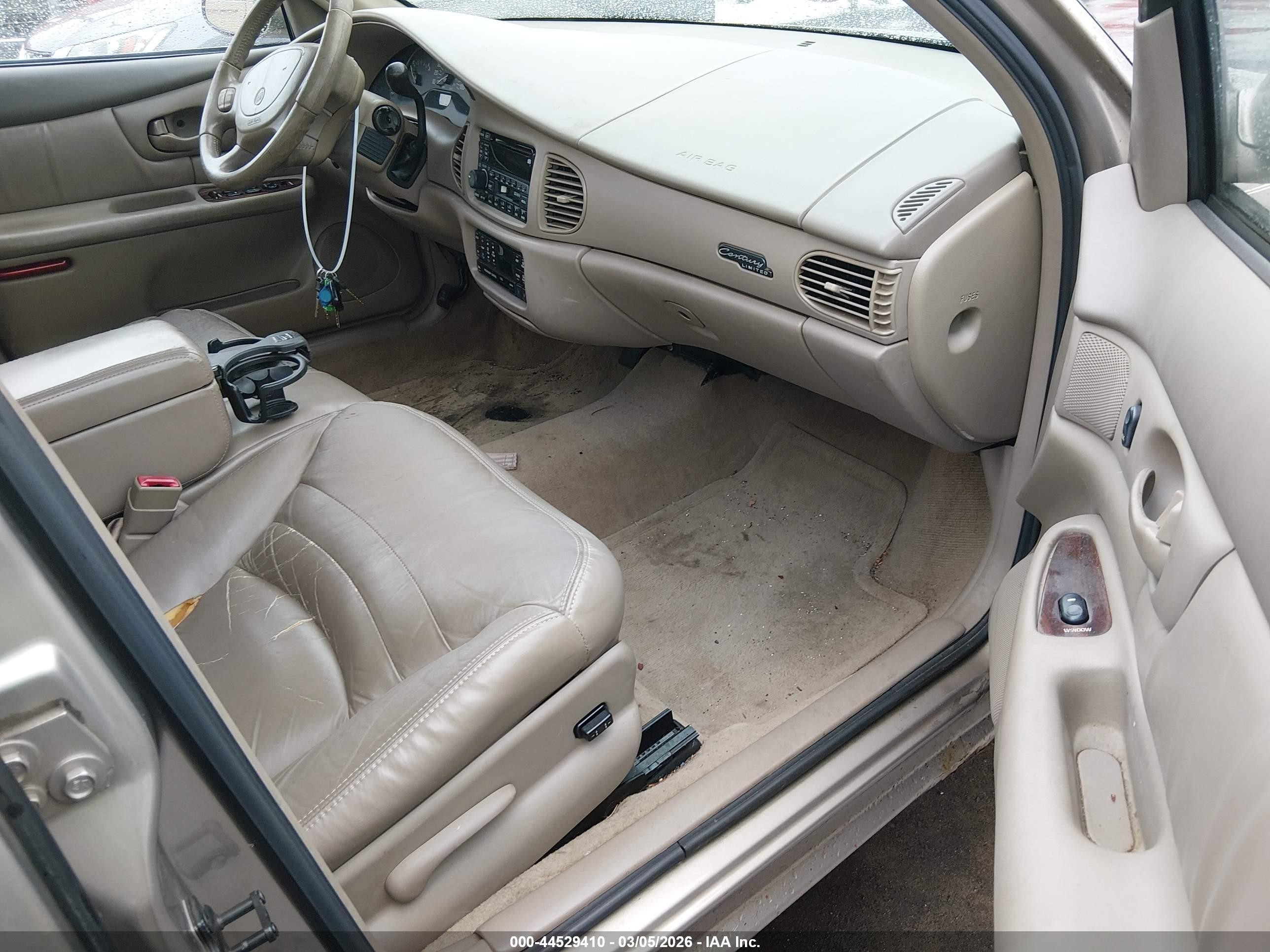 1999 Buick Century Limited Gold vin: 2G4WY52MXX1567150